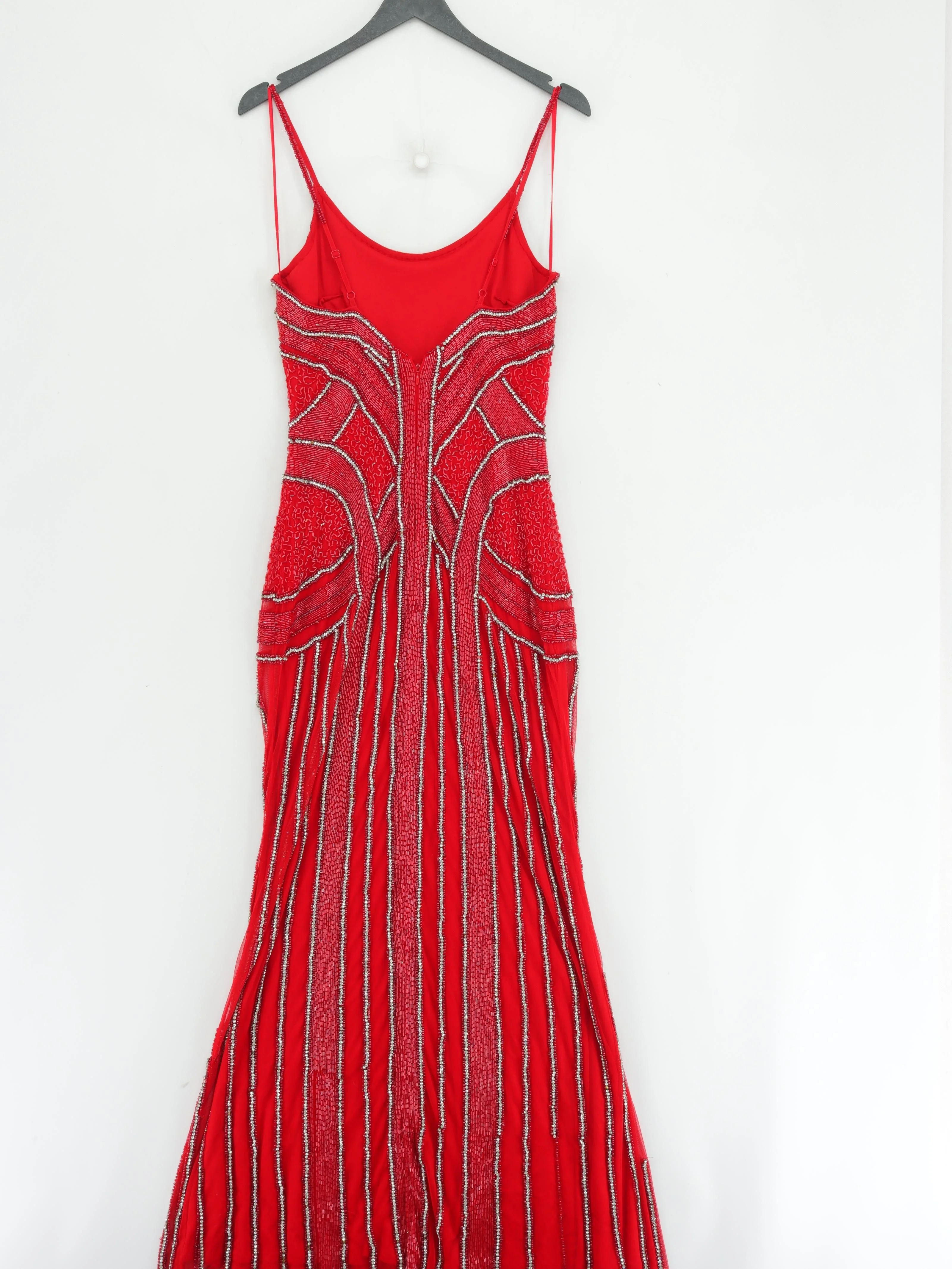 Karen Millen Maxi Dress UK8 in Red RRP £479 - Image 2