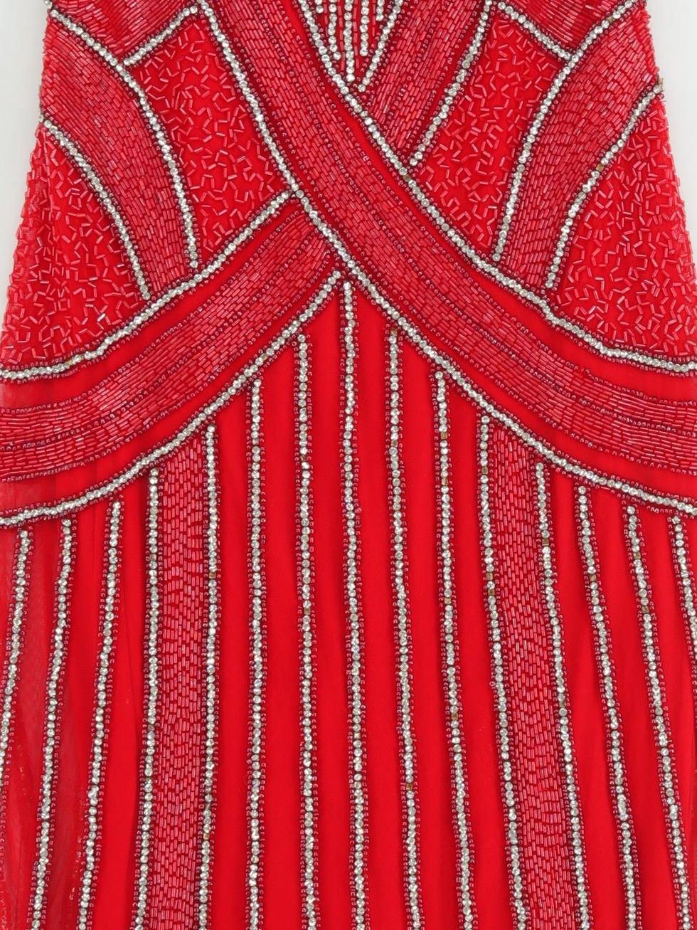 Karen Millen Maxi Dress UK8 in Red RRP £479 - Image 3