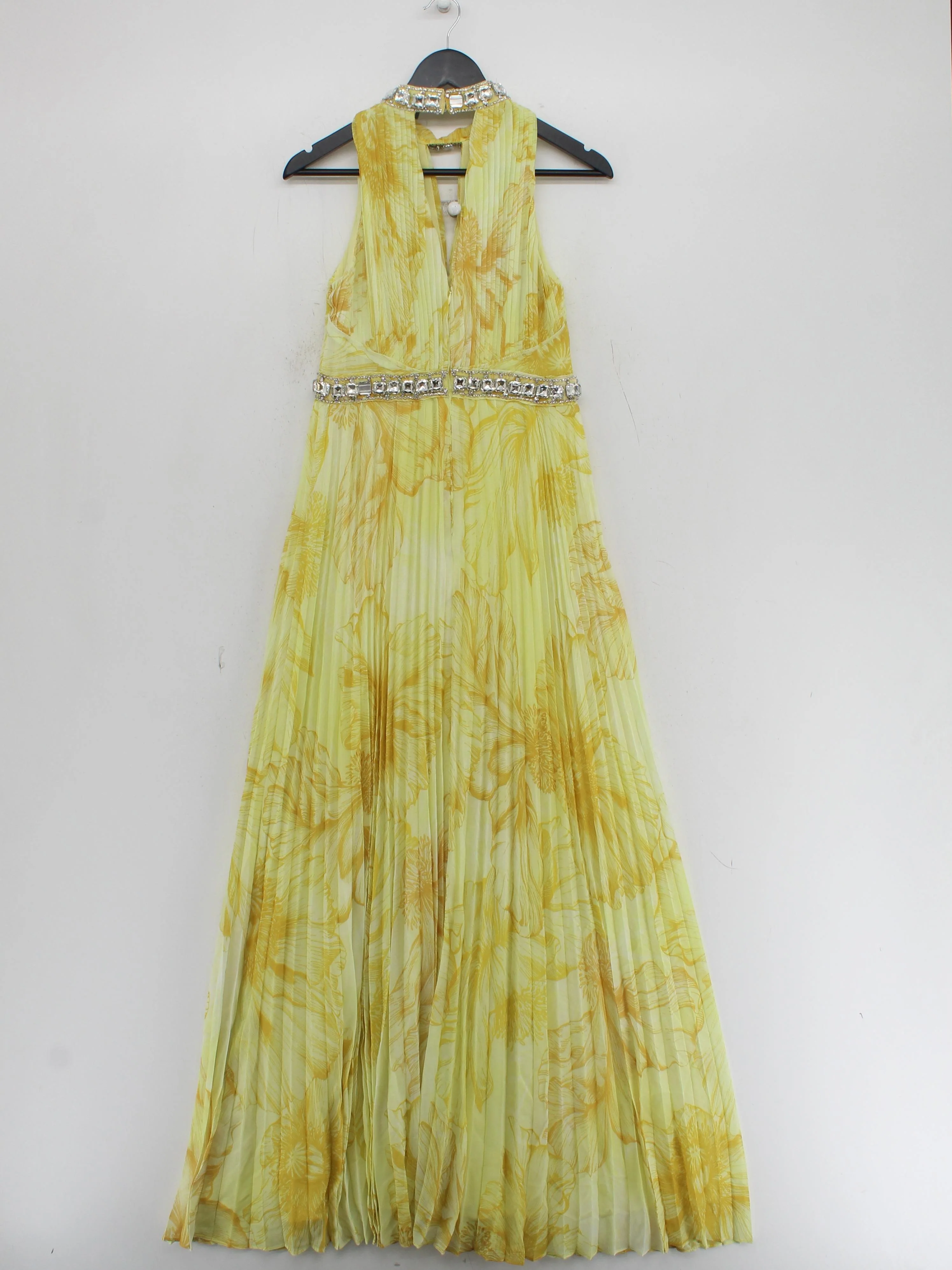 Karen Millen Maxi Dress UK8 in Yellow RRP £249 - Image 2