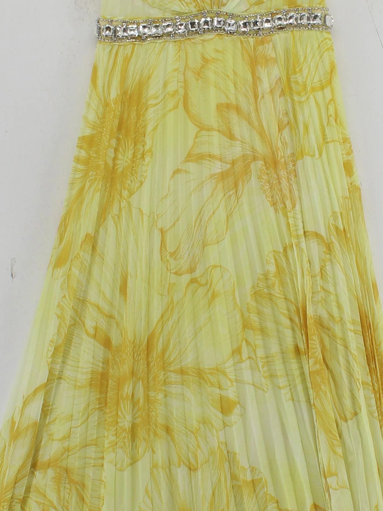 Karen Millen Maxi Dress UK8 in Yellow RRP £249 - Image 3