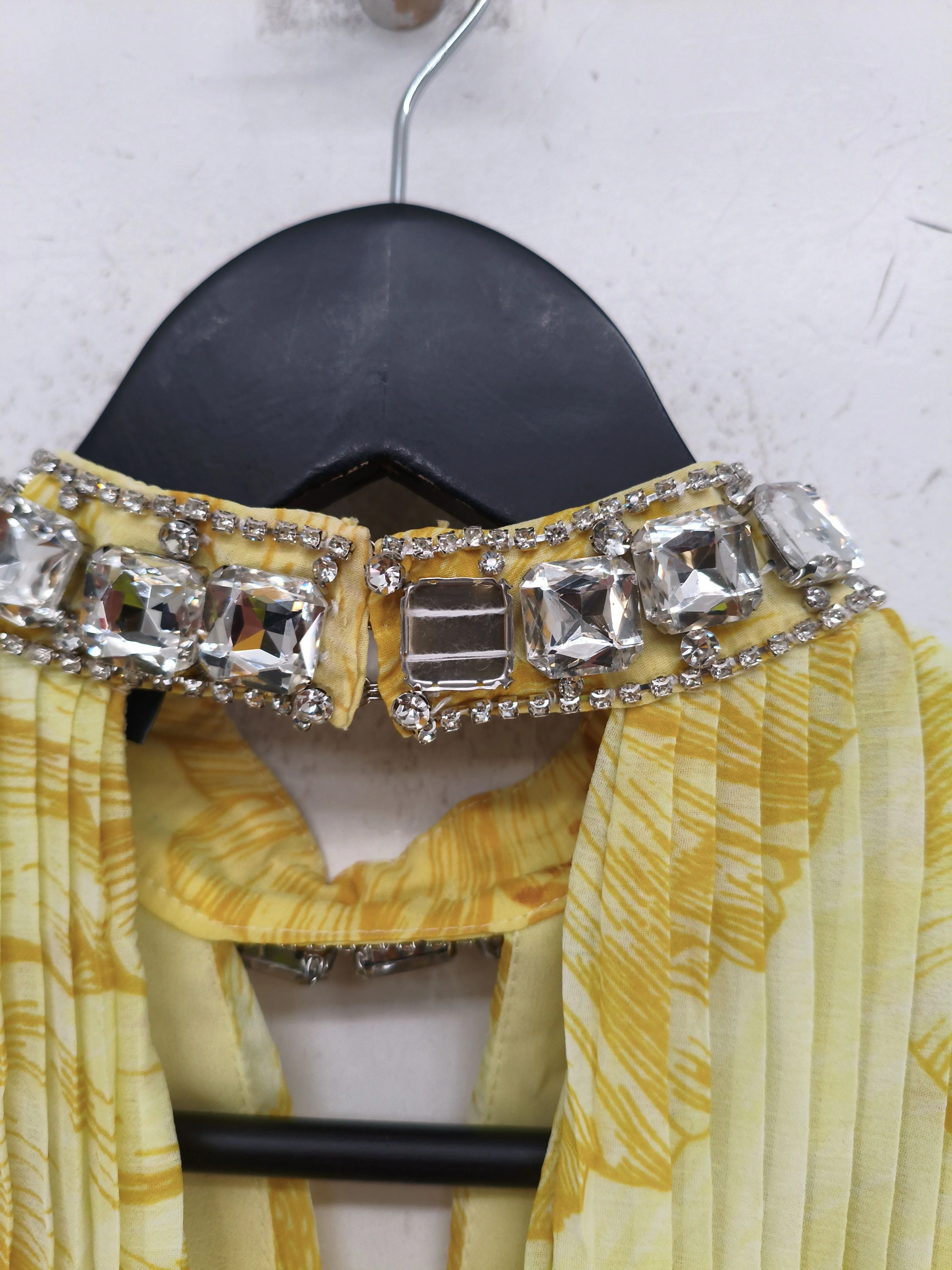 Karen Millen Maxi Dress UK8 in Yellow RRP £249 - Image 5