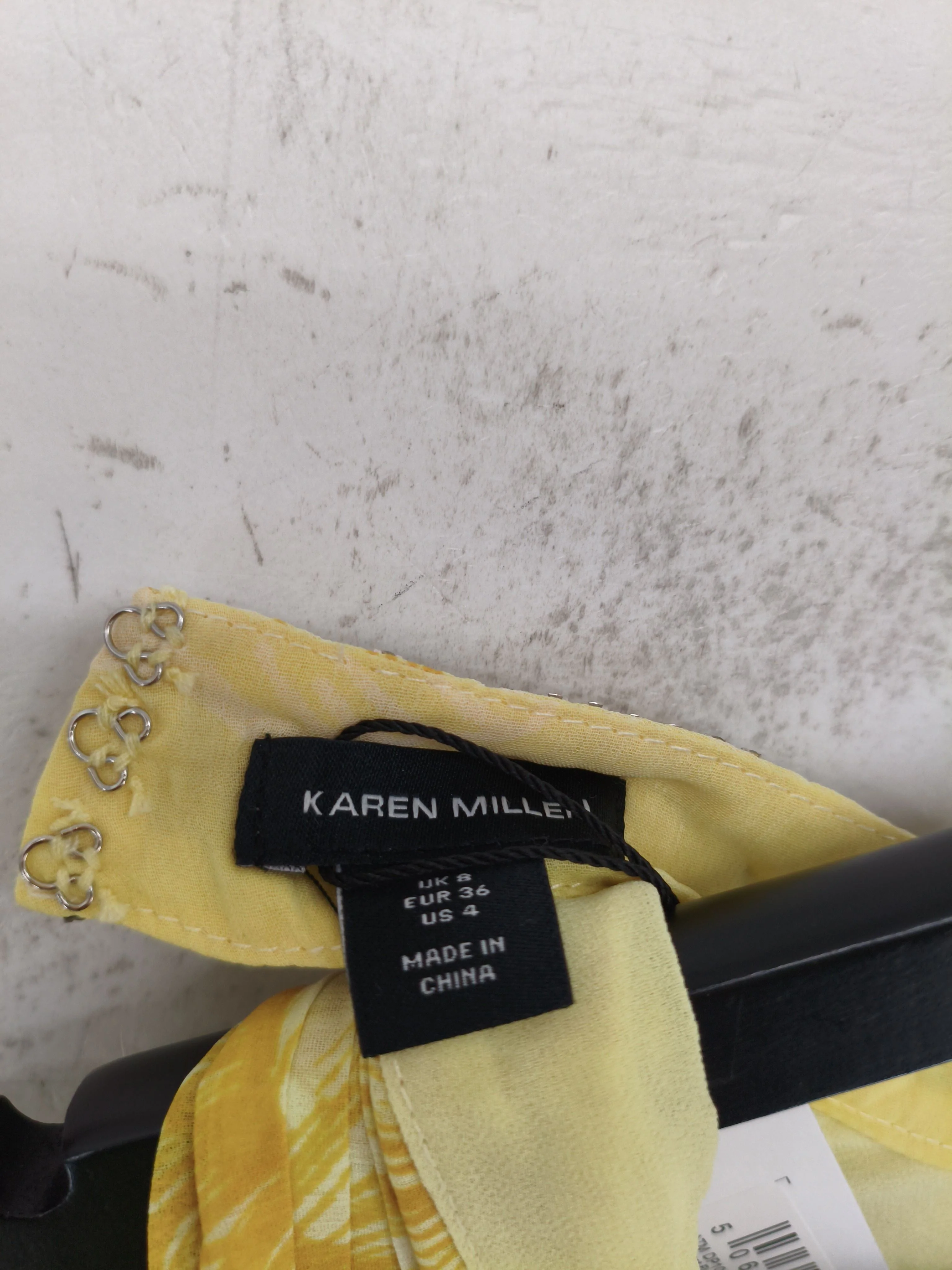 Karen Millen Maxi Dress UK8 in Yellow RRP £249 - Image 6