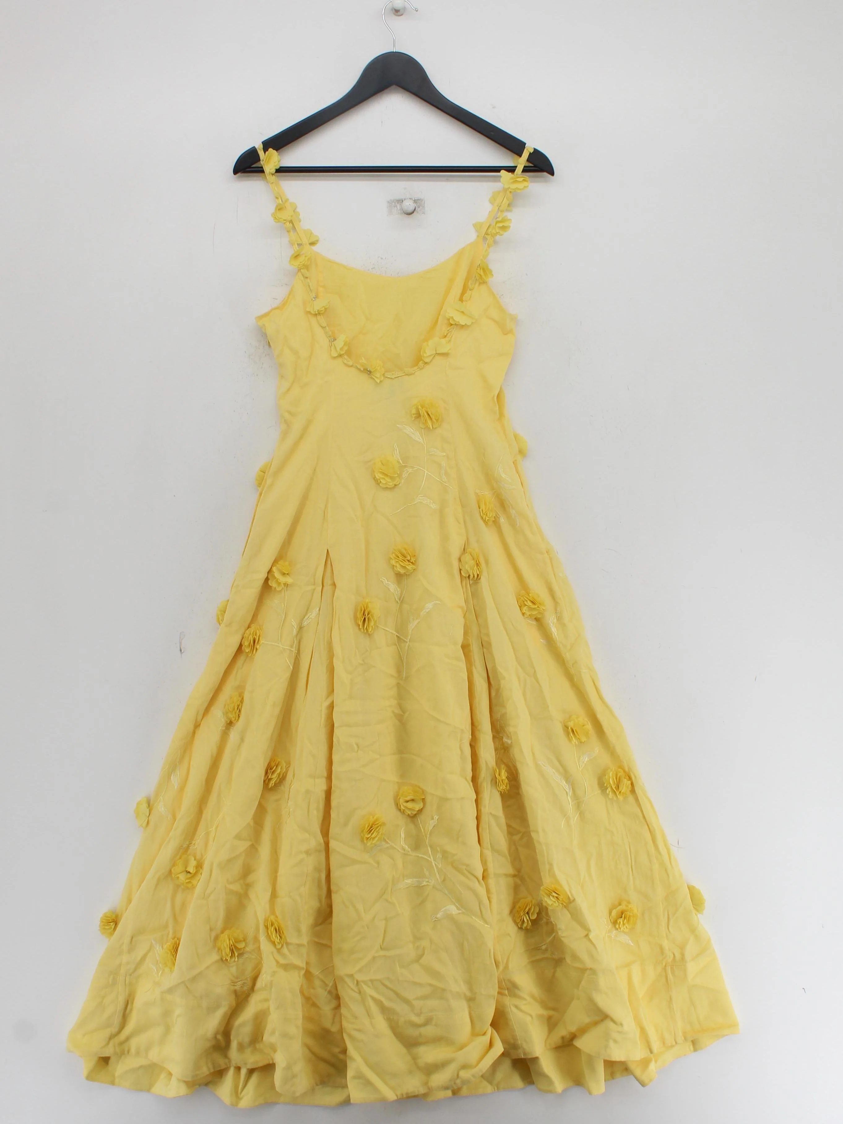 Karen Millen Maxi Dress UK8 in Yellow RRP £329 - Image 2