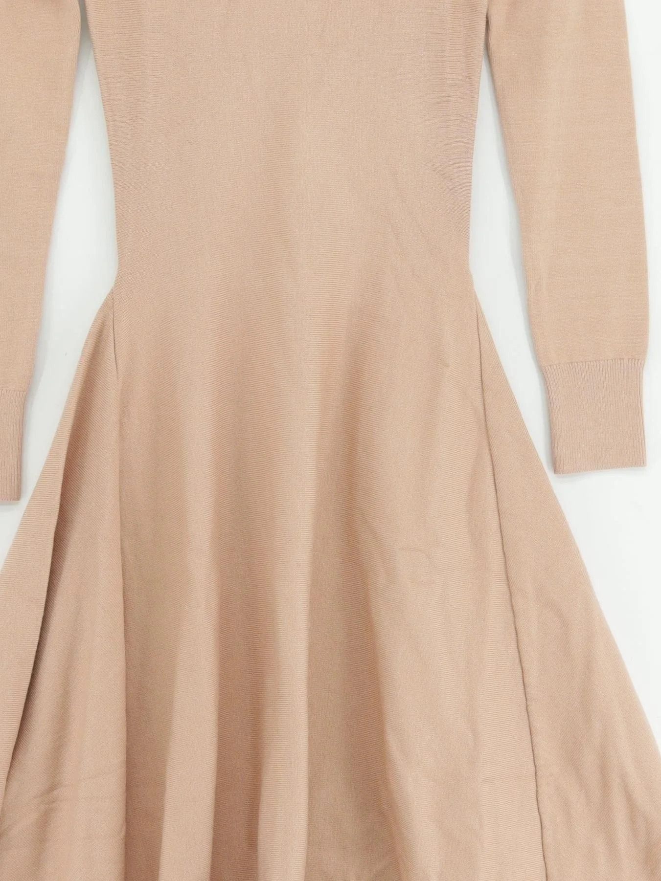 Karen Millen Maxi Dress XS in Tan RRP £129 - Image 3