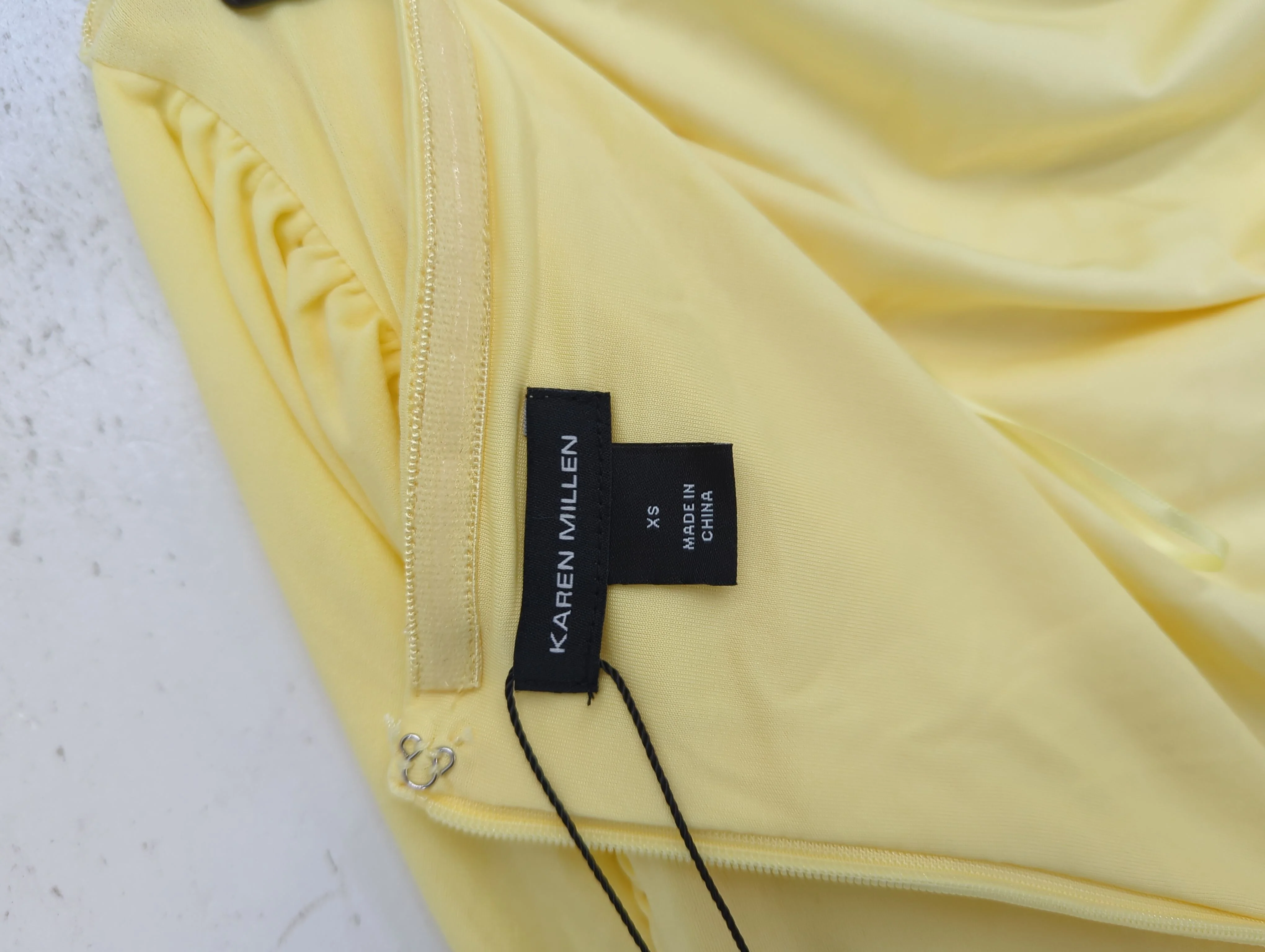 Karen Millen Maxi Dress XS in Yellow RRP £109 - Image 6