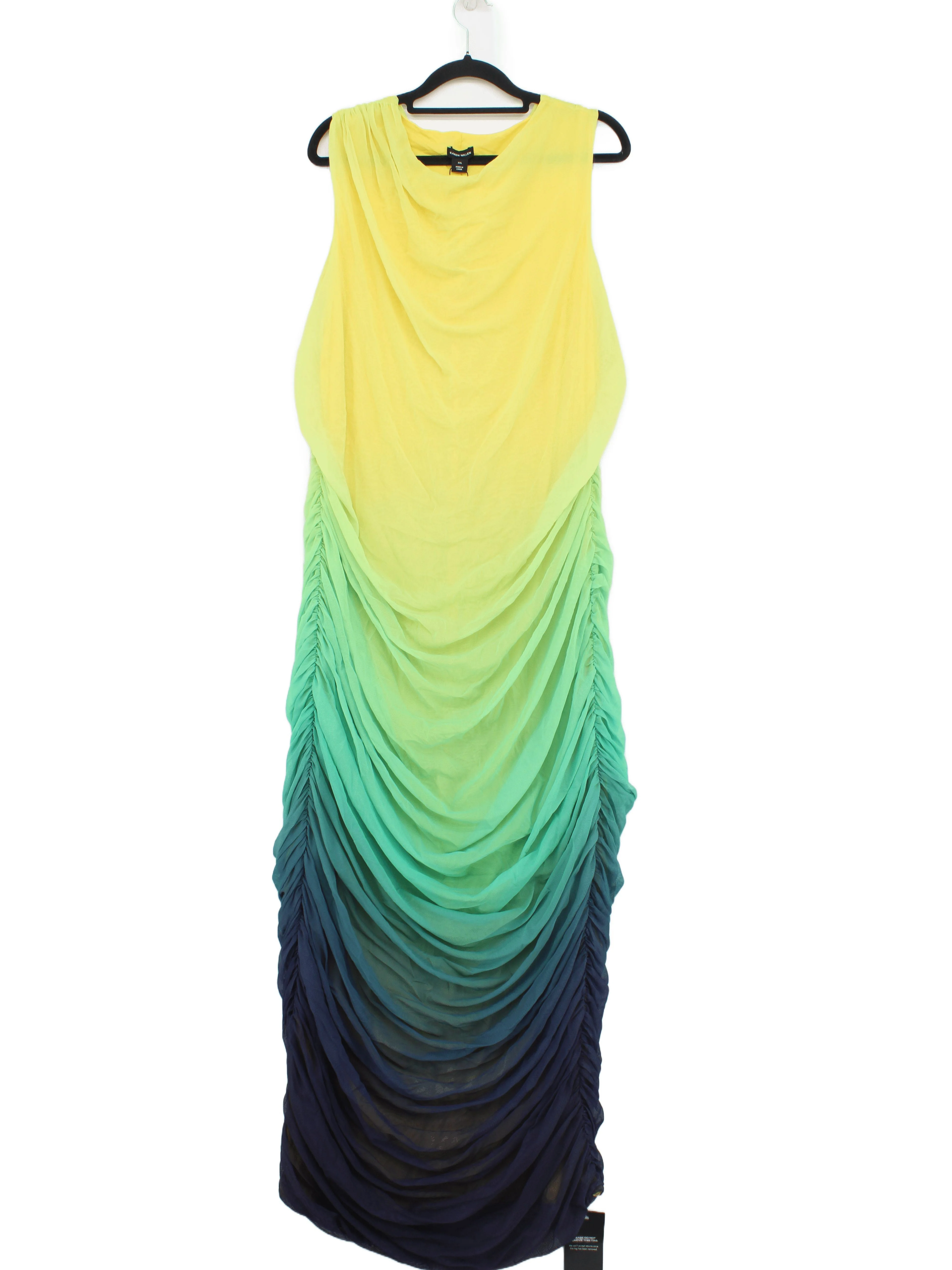 Karen Millen Maxi Dress XXL in Multi RRP £79