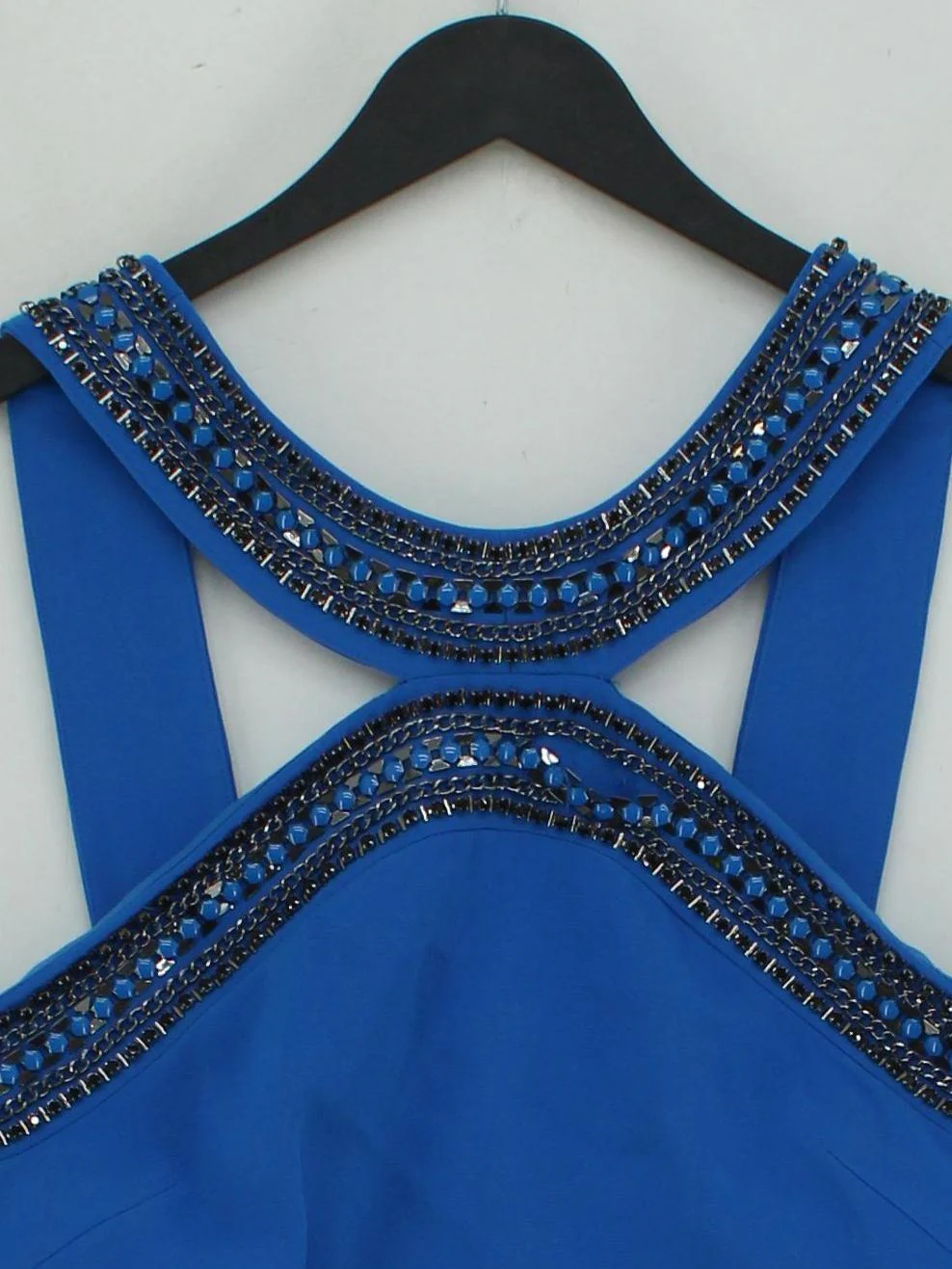 Karen Millen Mini Dress in Blue RRP £189 - Image 3