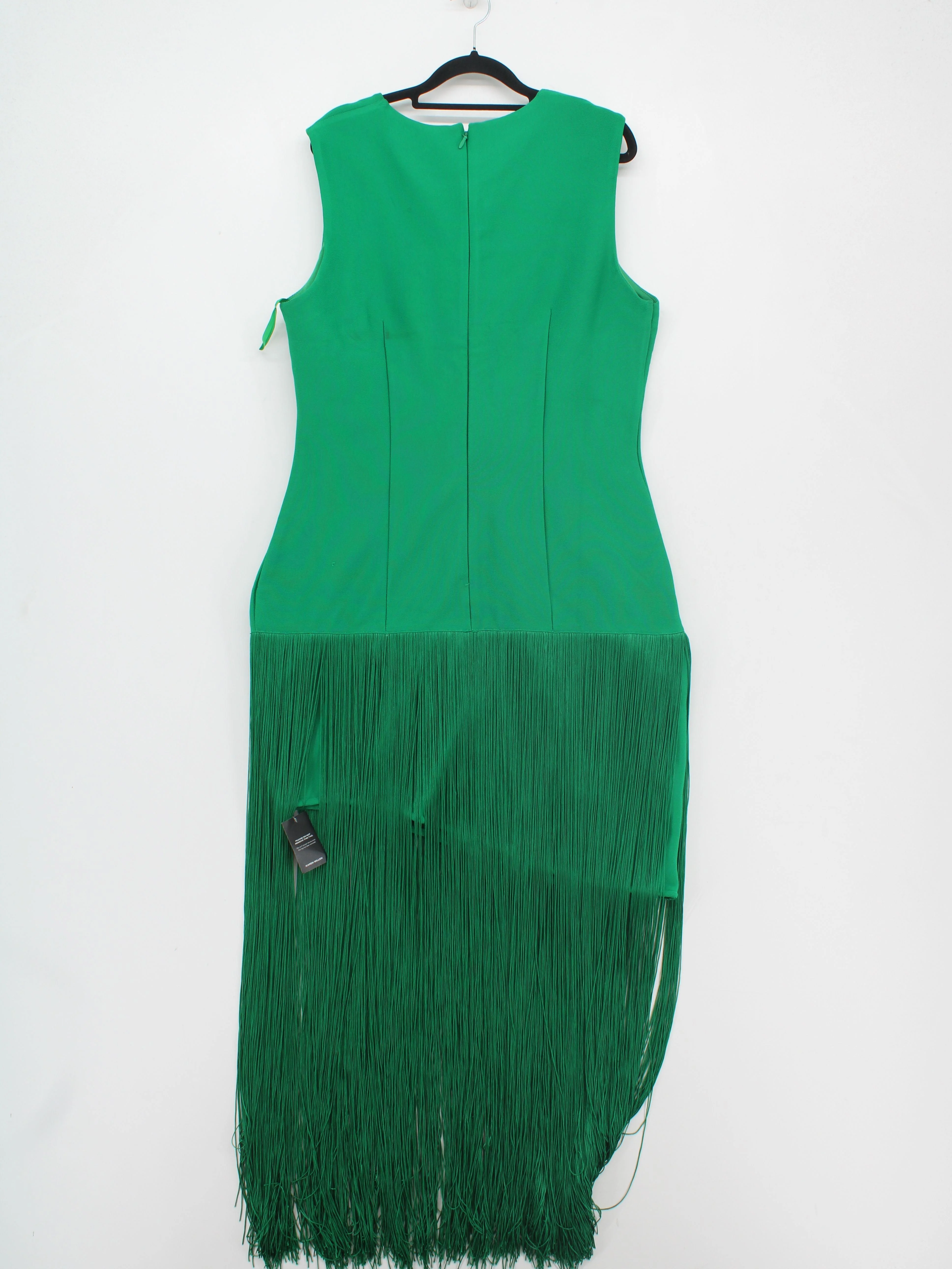 Karen Millen Mini Dress L in Green RRP £119 - Image 2