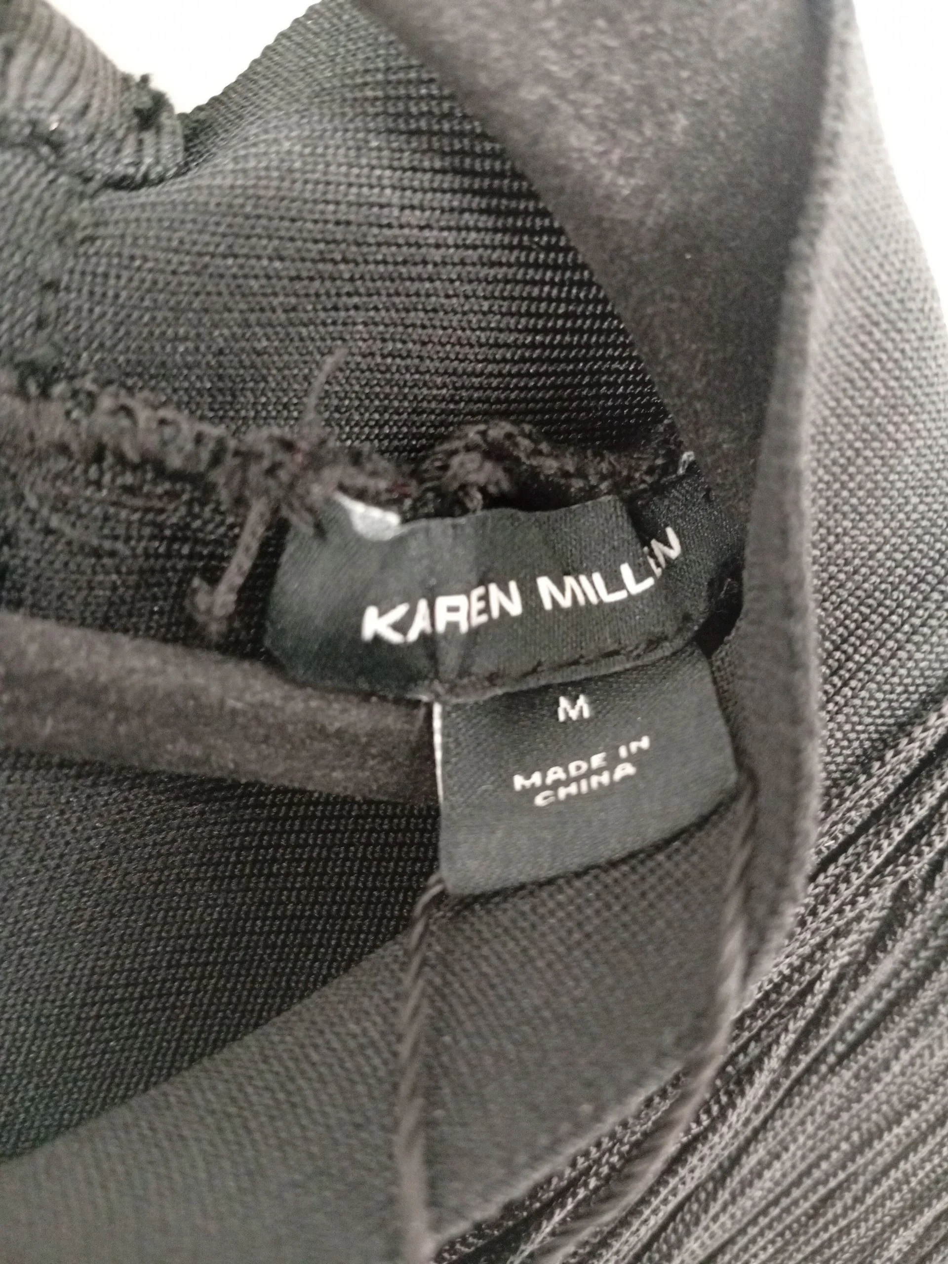 Karen Millen Mini Dress M in Black RRP £189 - Image 5