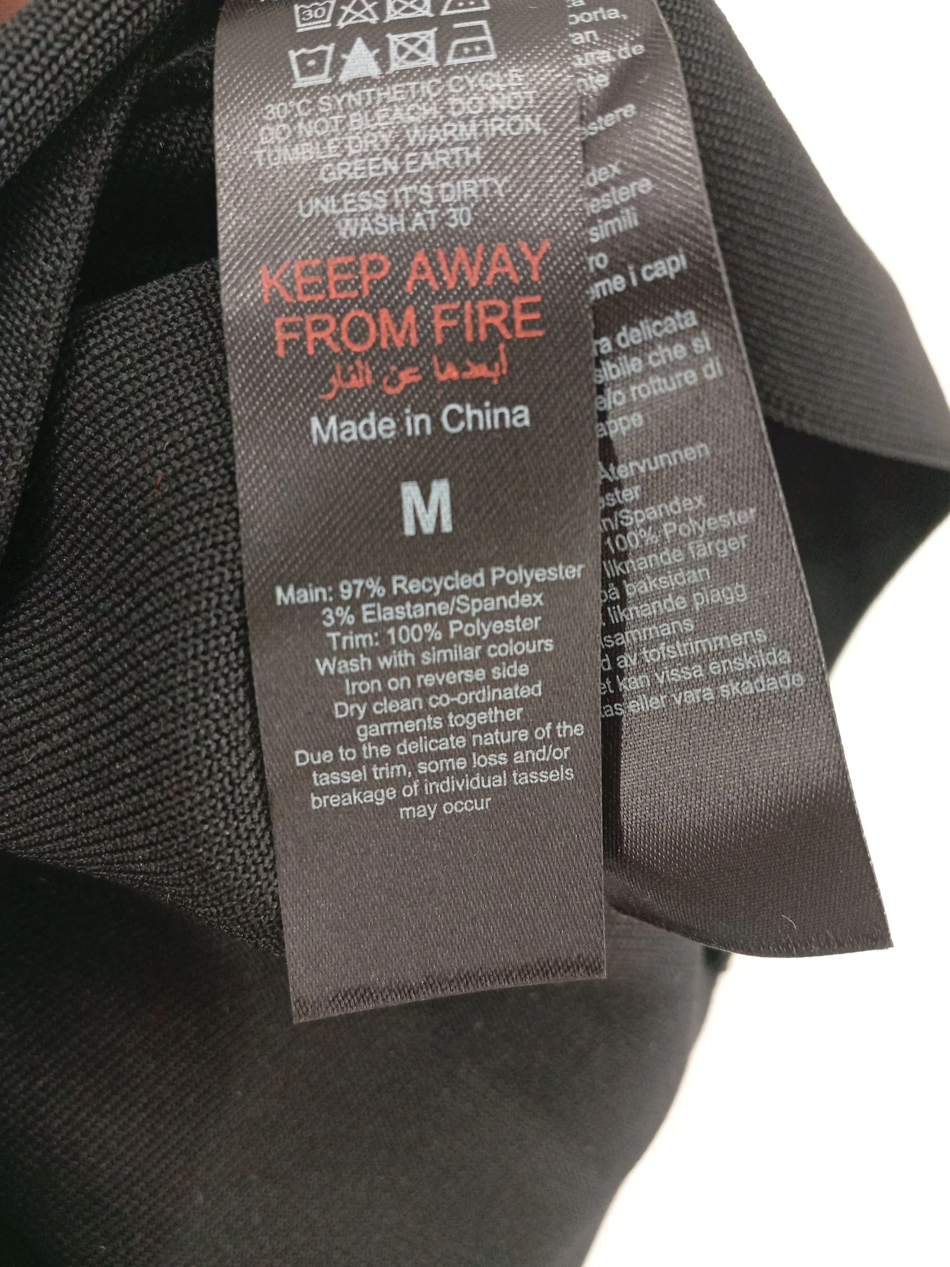 Karen Millen Mini Dress M in Black RRP £189 - Image 6