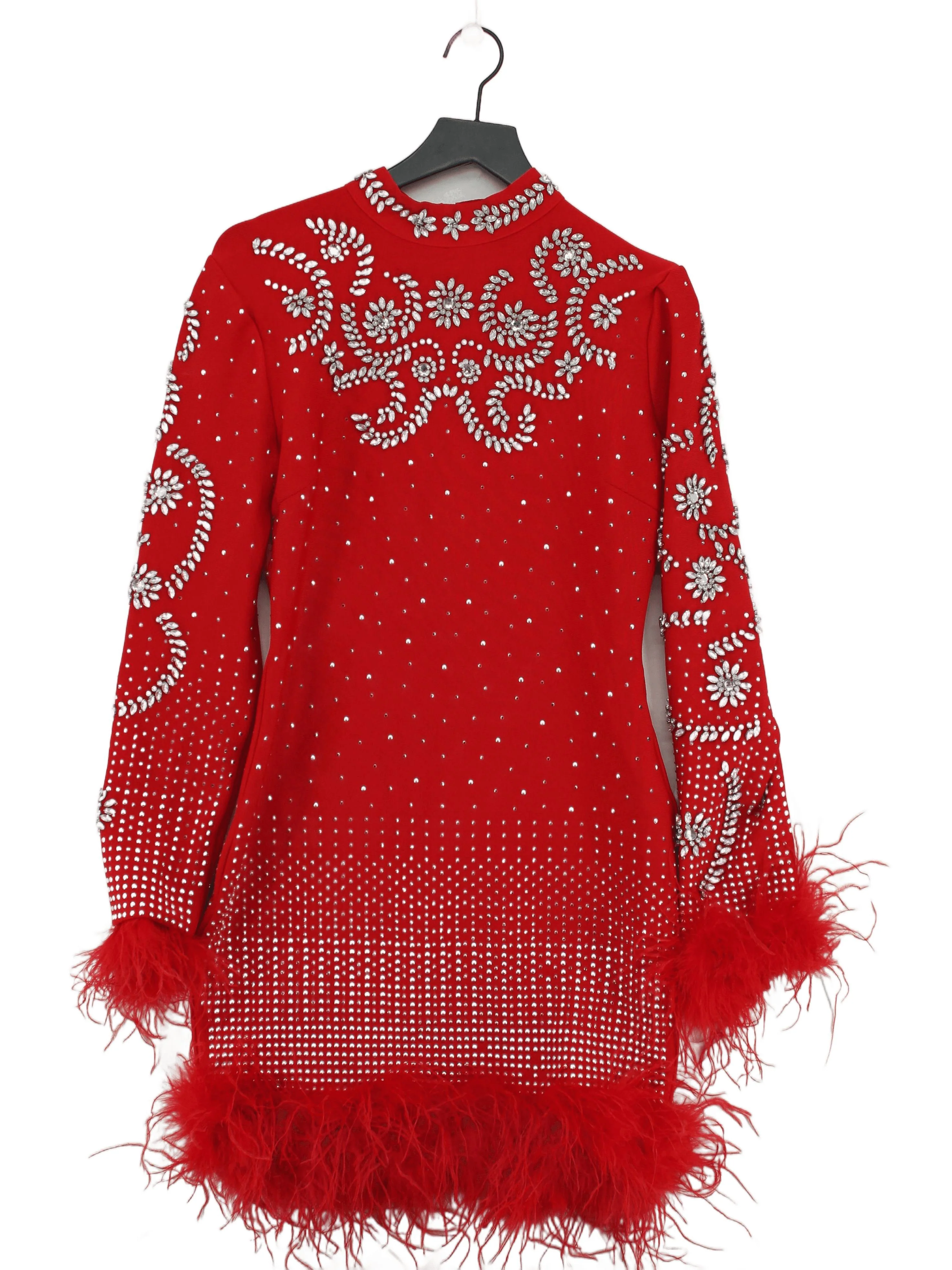 Karen Millen Mini Dress M in Red RRP £189