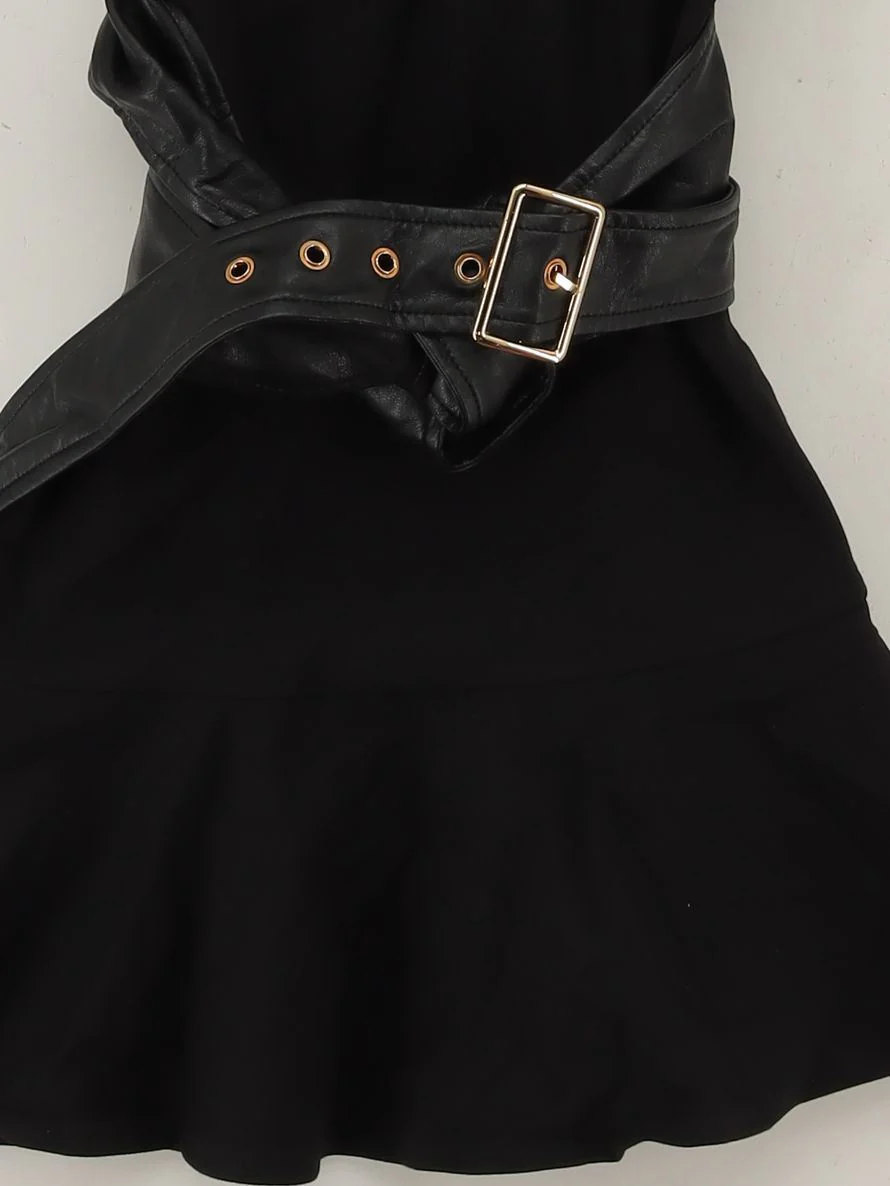 Karen Millen Mini Dress S in Black RRP £129 - Image 4