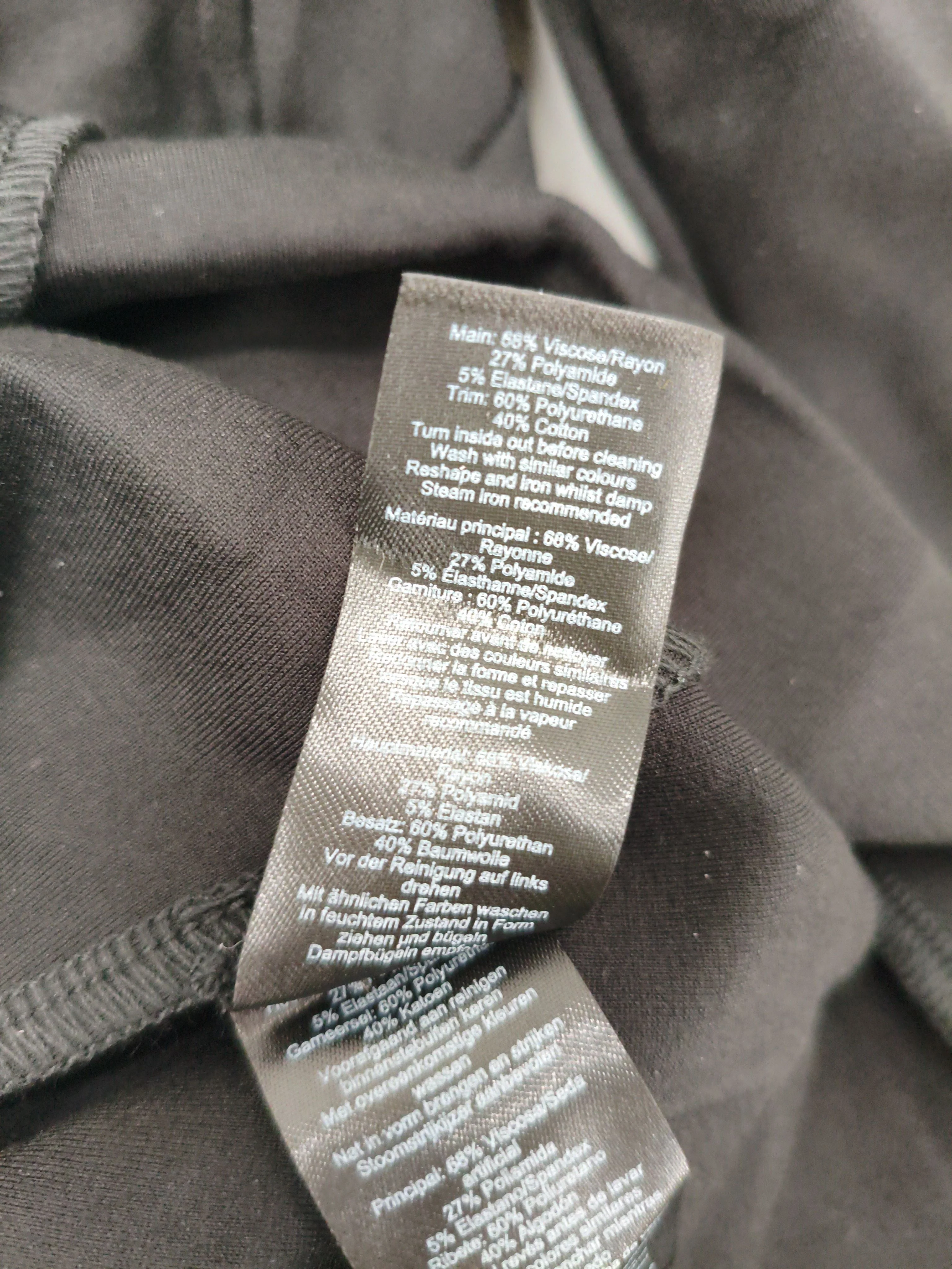 Karen Millen Mini Dress S in Black RRP £129 - Image 7