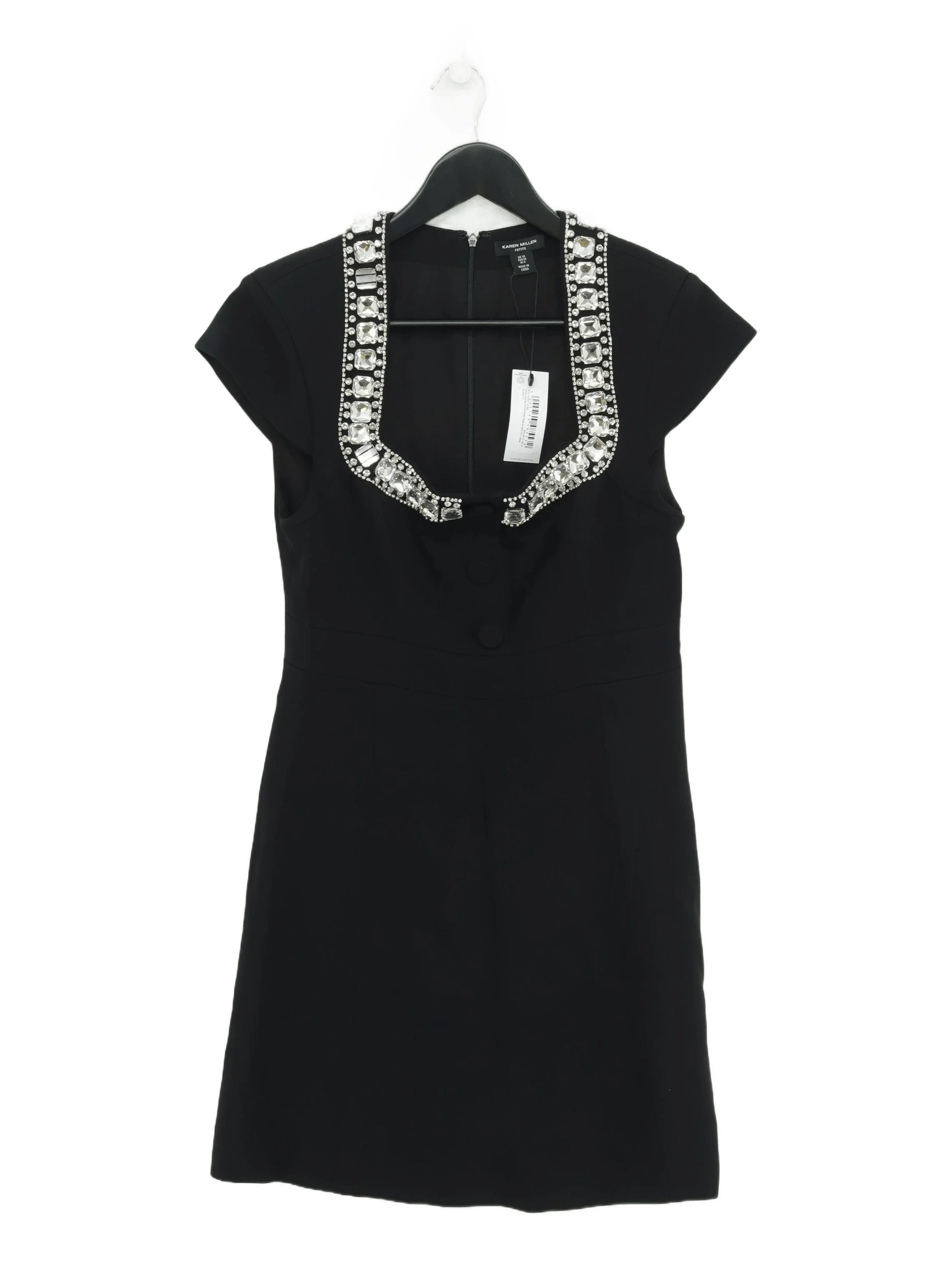Karen Millen Mini Dress UK10 in Black RRP £259