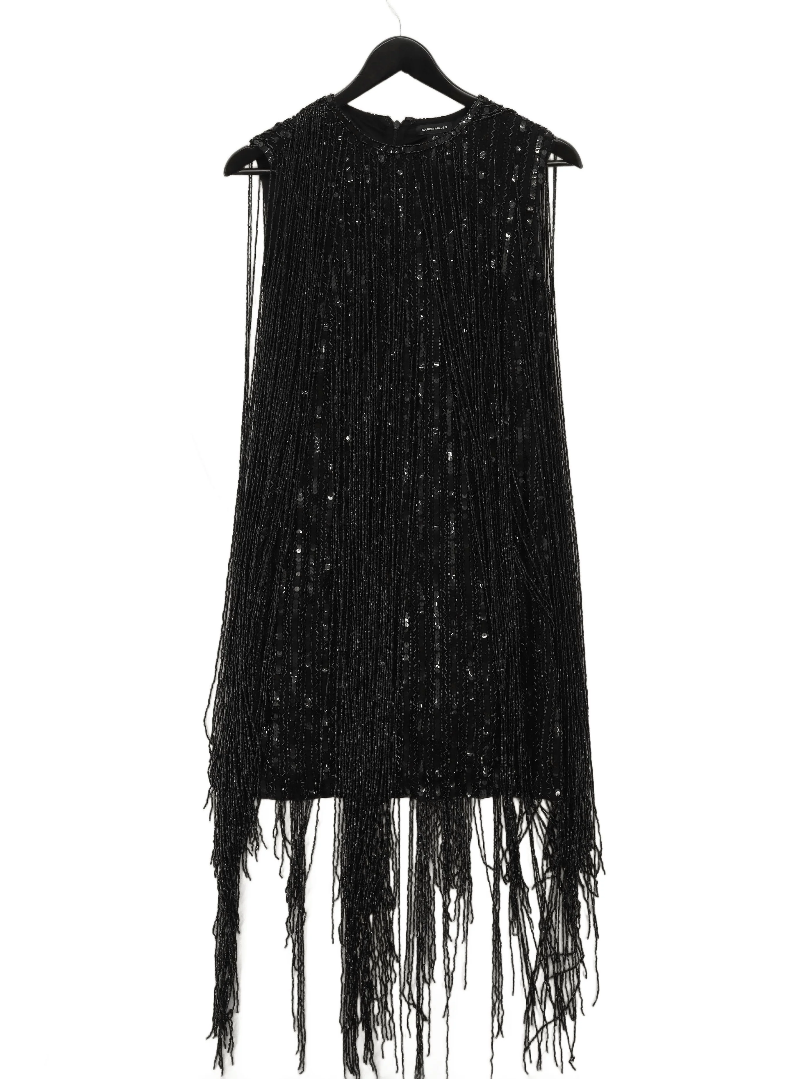 Karen Millen Mini Dress UK10 in Black RRP £349