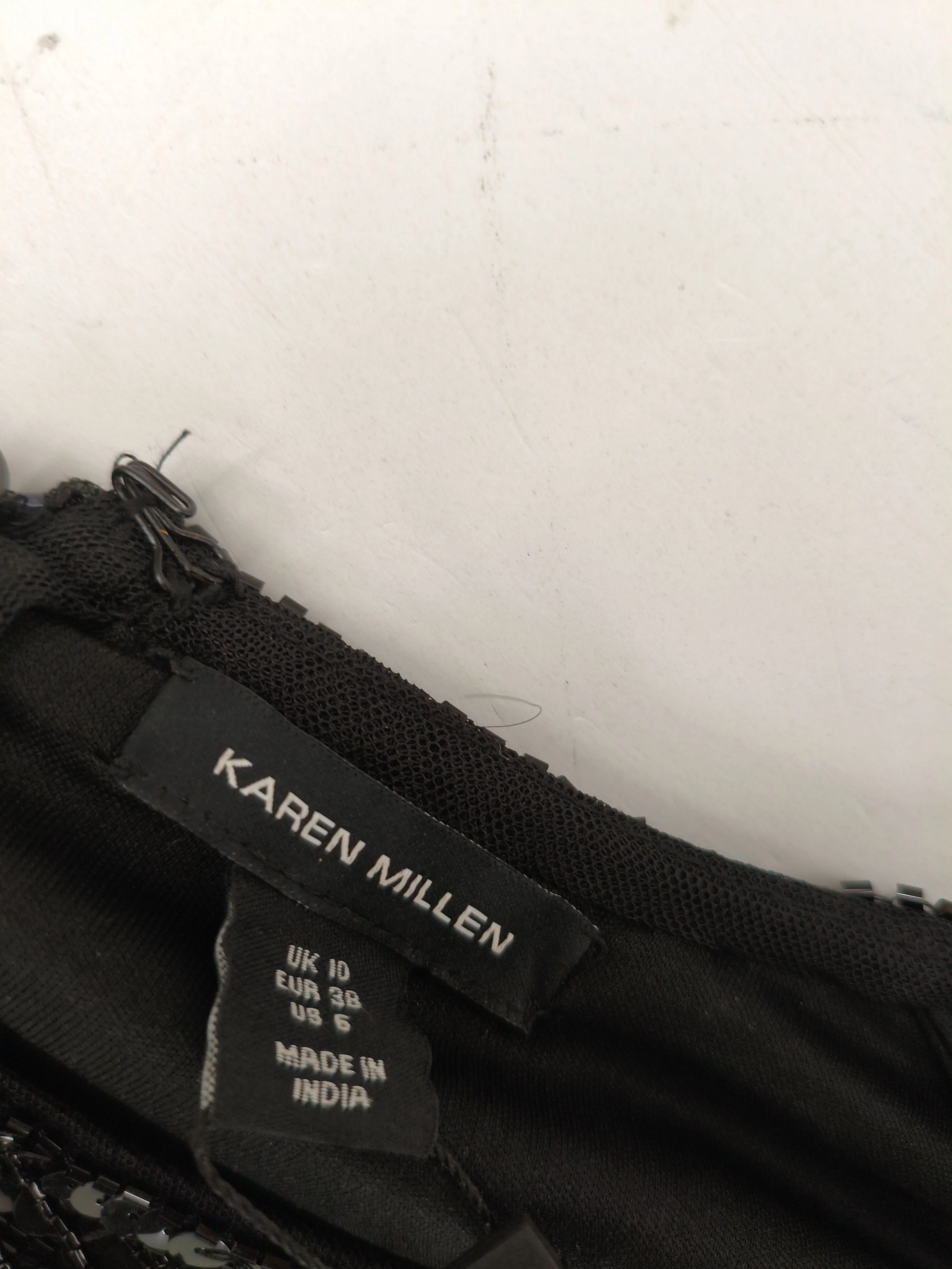 Karen Millen Mini Dress UK10 in Black RRP £349 - Image 5