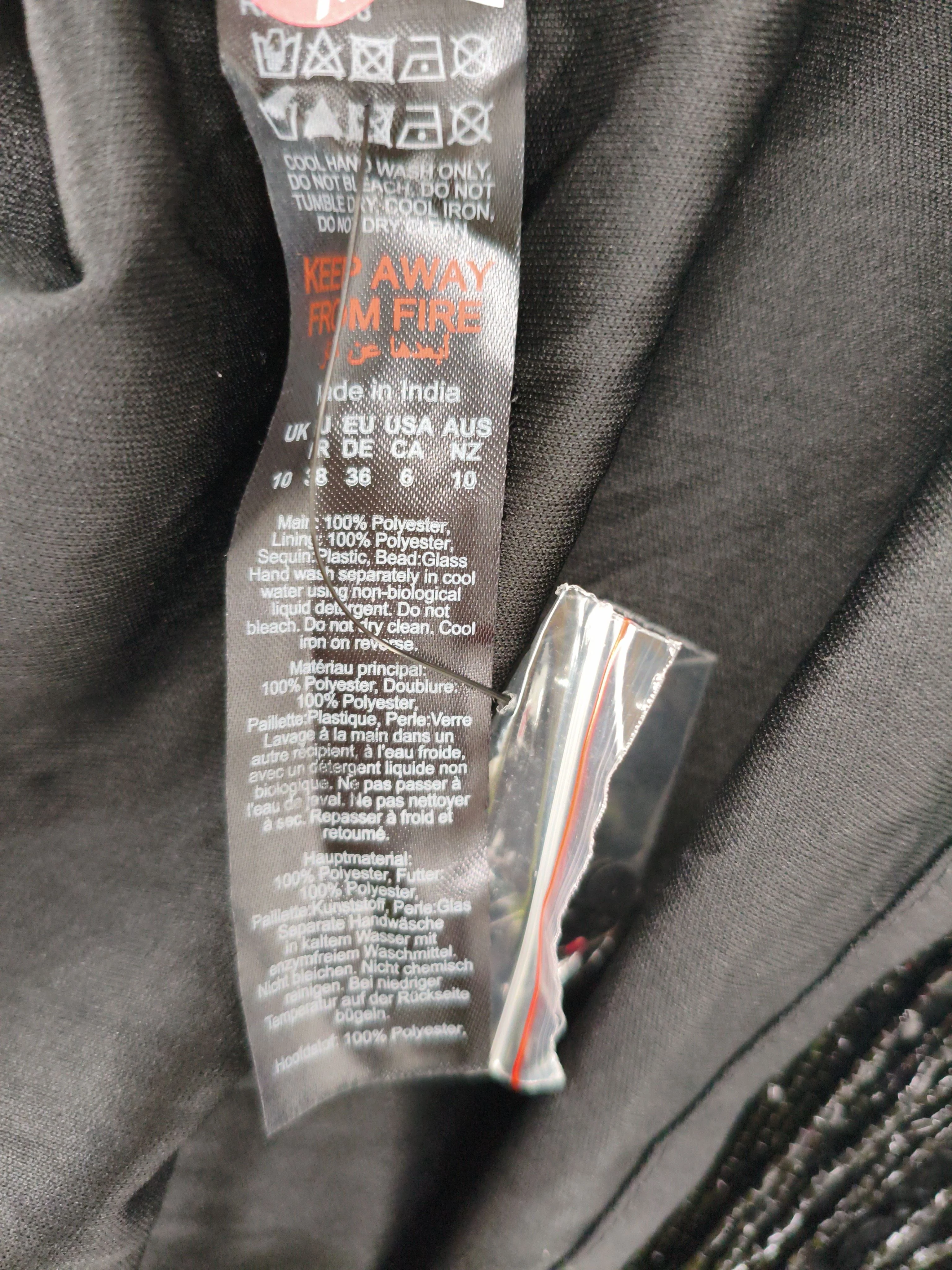 Karen Millen Mini Dress UK10 in Black RRP £349 - Image 6