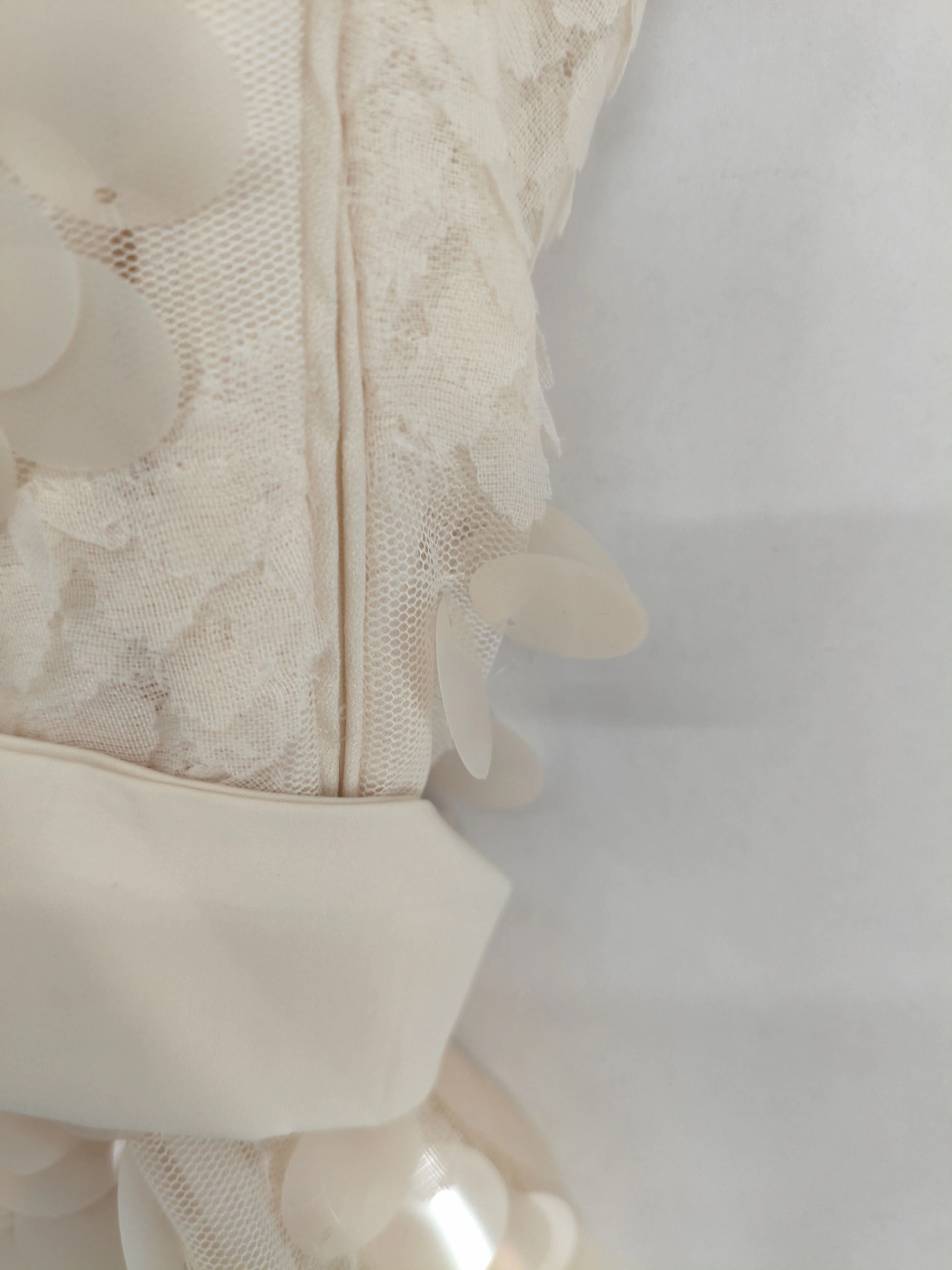 Karen Millen Mini Dress UK10 in Cream RRP £149 - Image 5