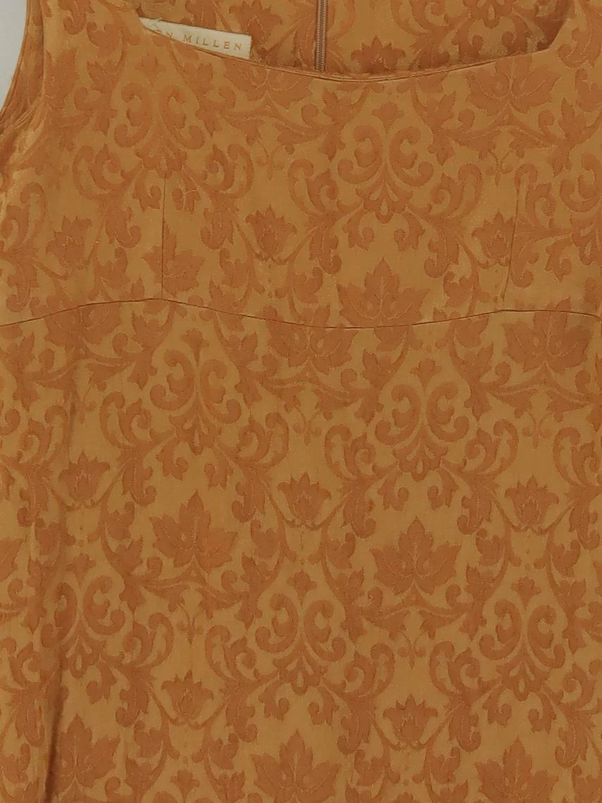 Karen Millen Mini Dress UK10 in Orange - Image 3