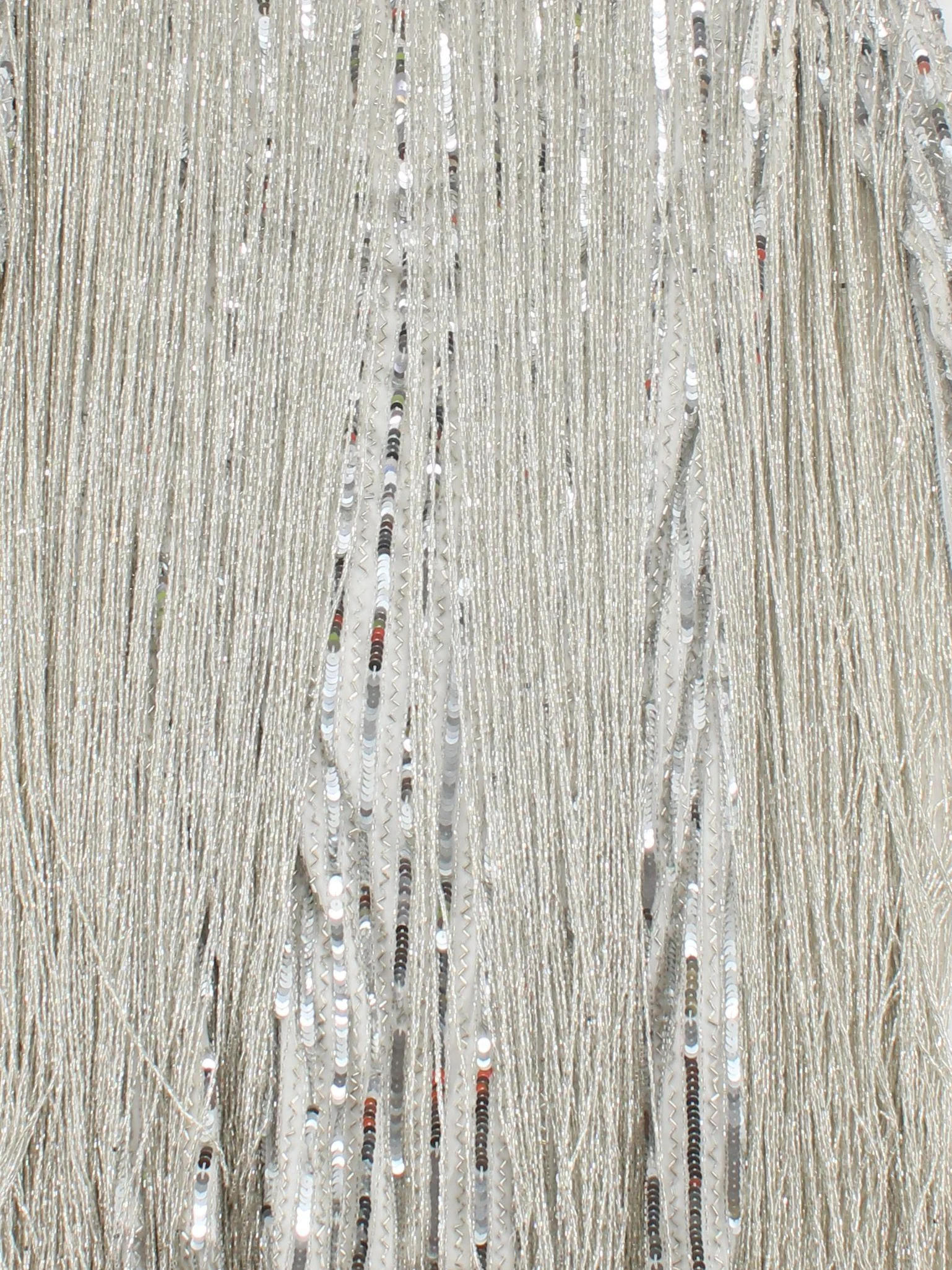 Karen Millen Mini Dress UK10 in Silver RRP £389 - Image 4