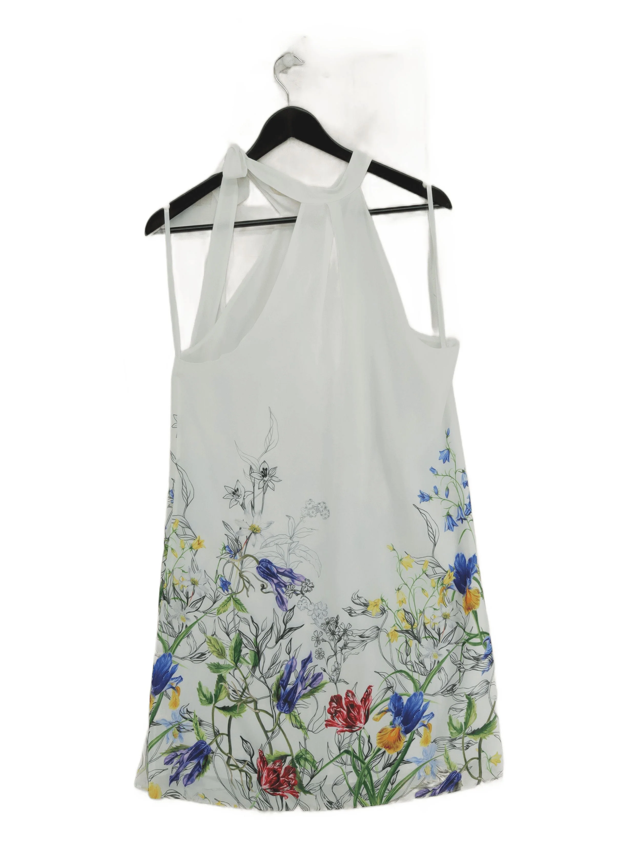 Karen Millen Mini Dress UK10 in White