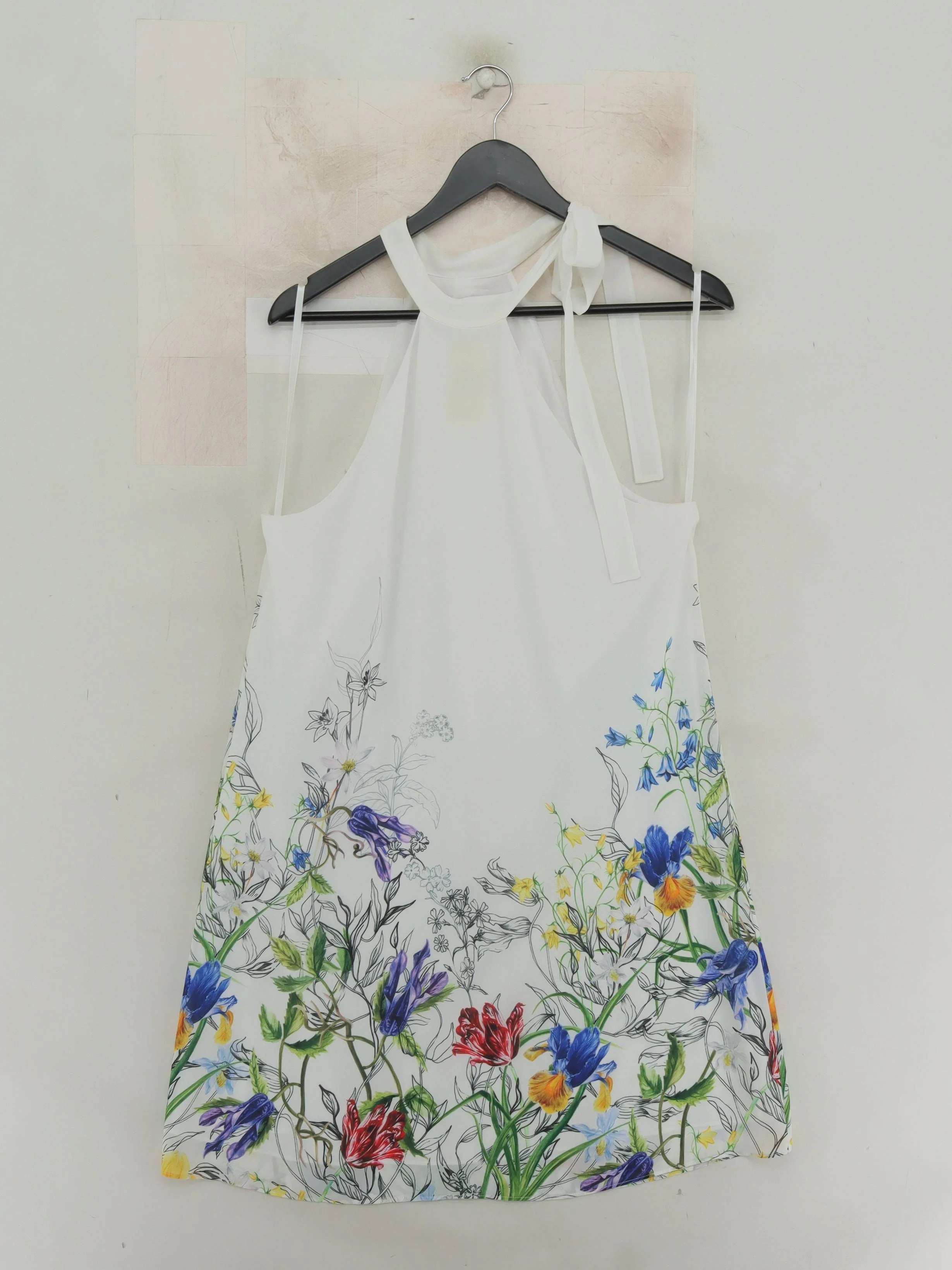 Karen Millen Mini Dress UK10 in White - Image 2