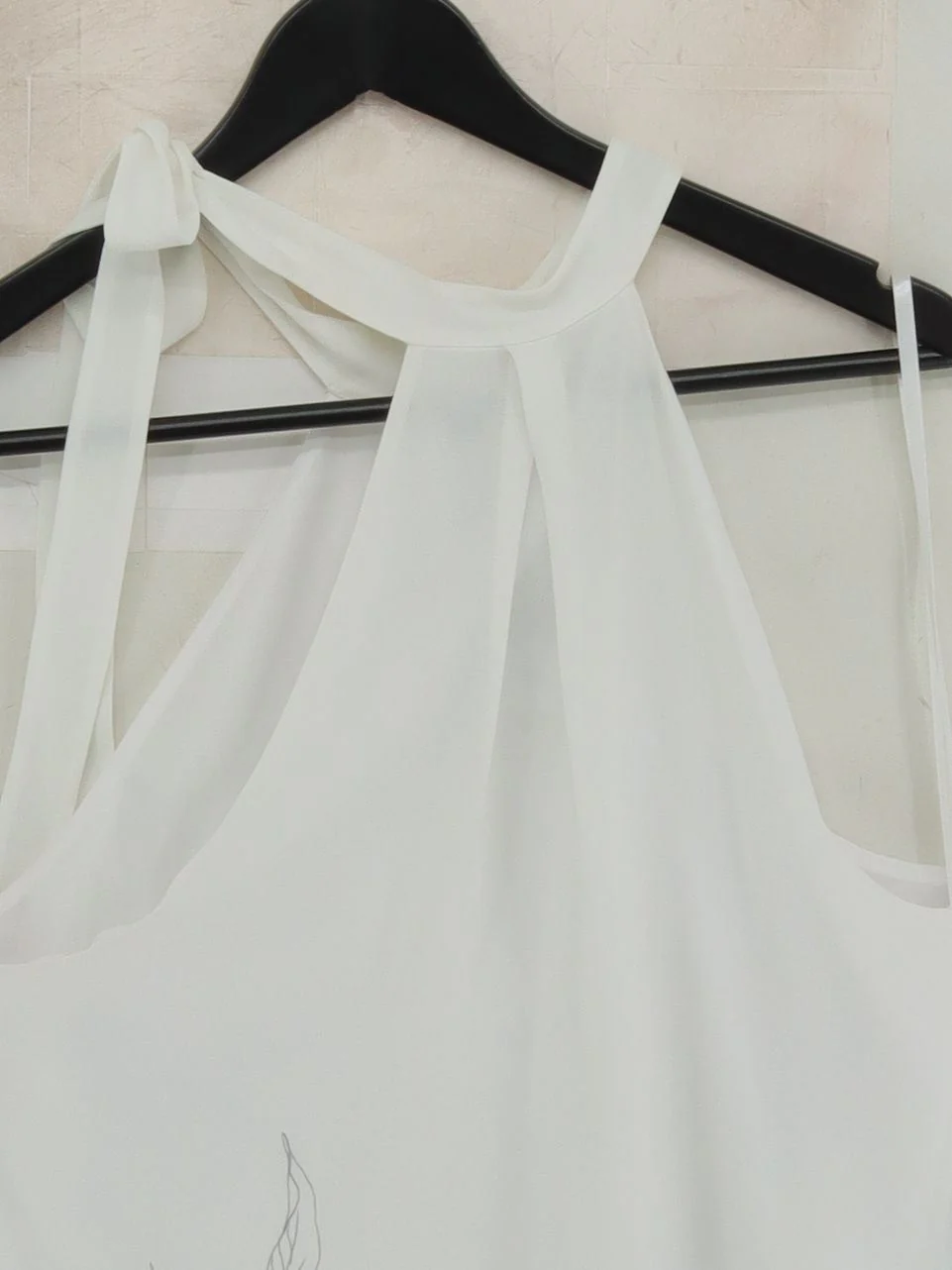 Karen Millen Mini Dress UK10 in White - Image 3