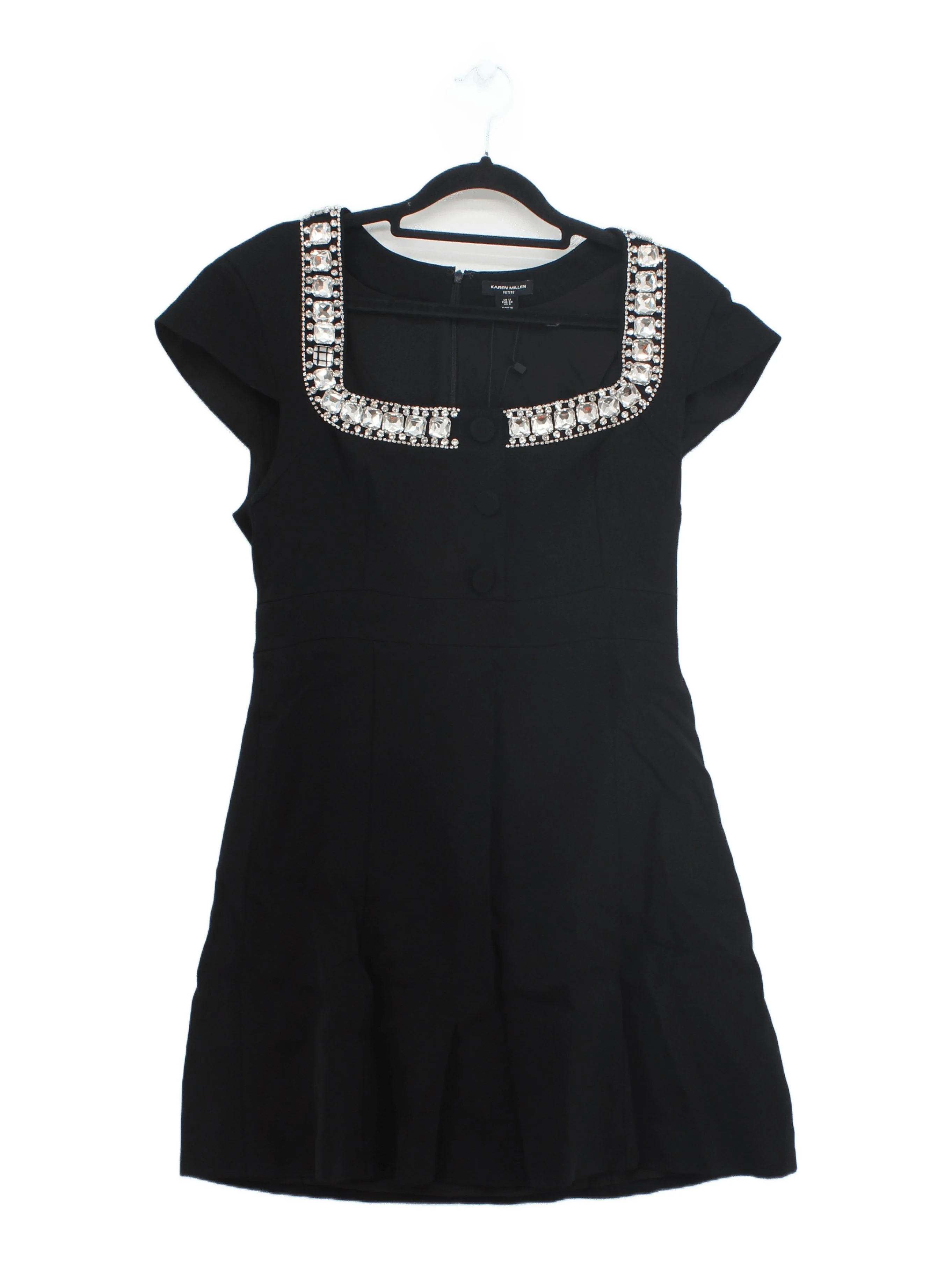 Karen Millen Mini Dress UK12 in Black RRP £259