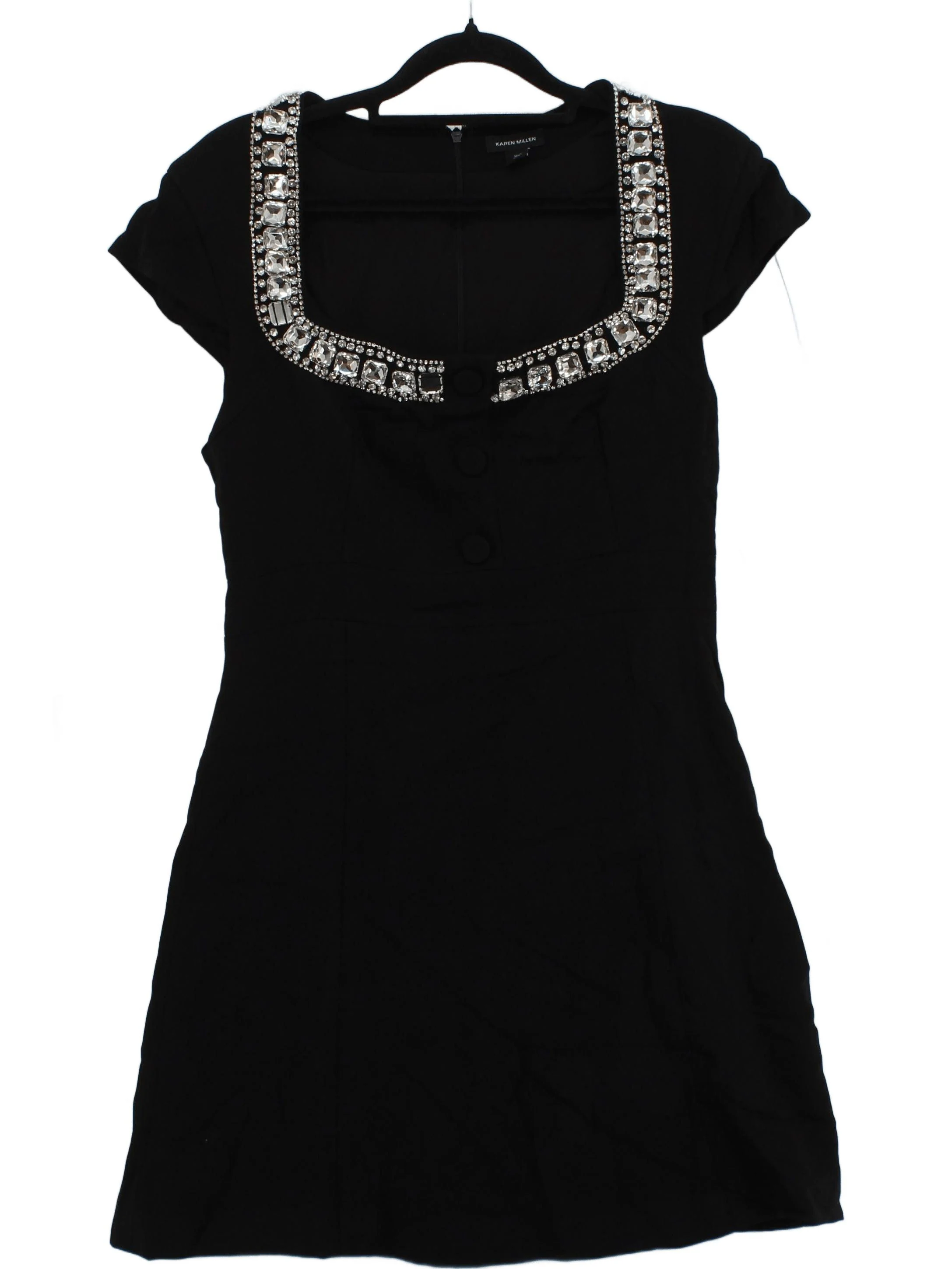 Karen Millen Mini Dress UK12 in Black RRP £259