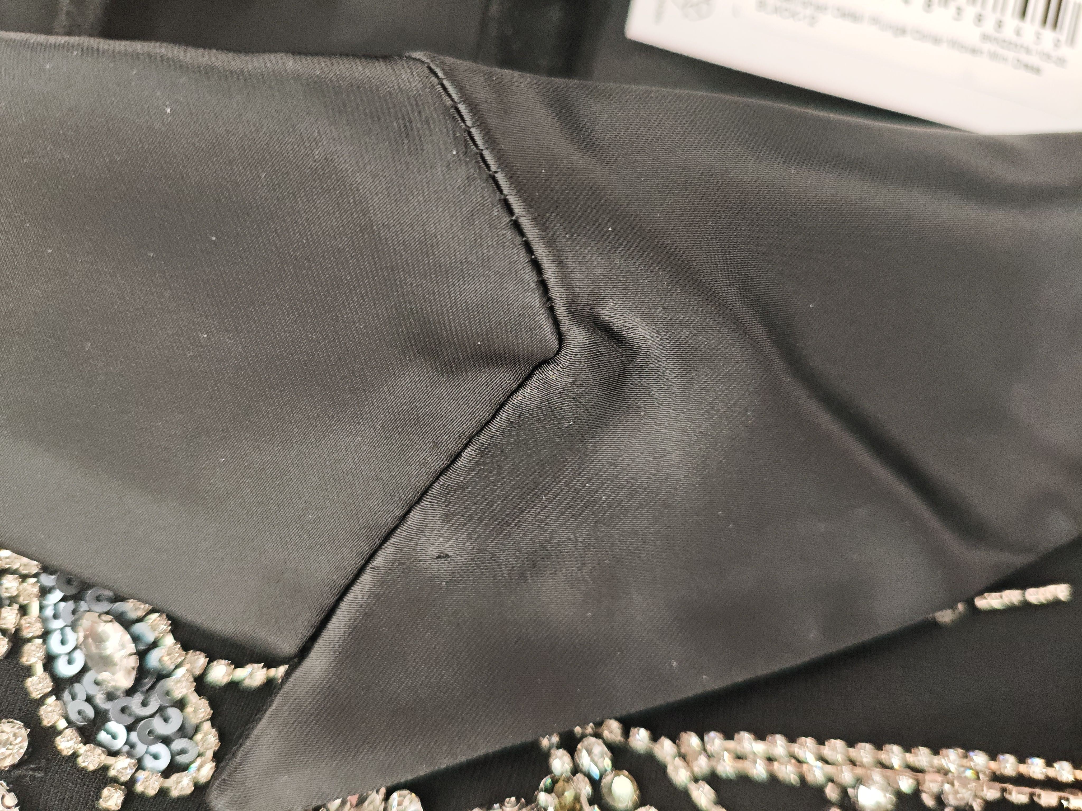 Karen Millen Mini Dress UK12 in Black RRP £479 - Image 5