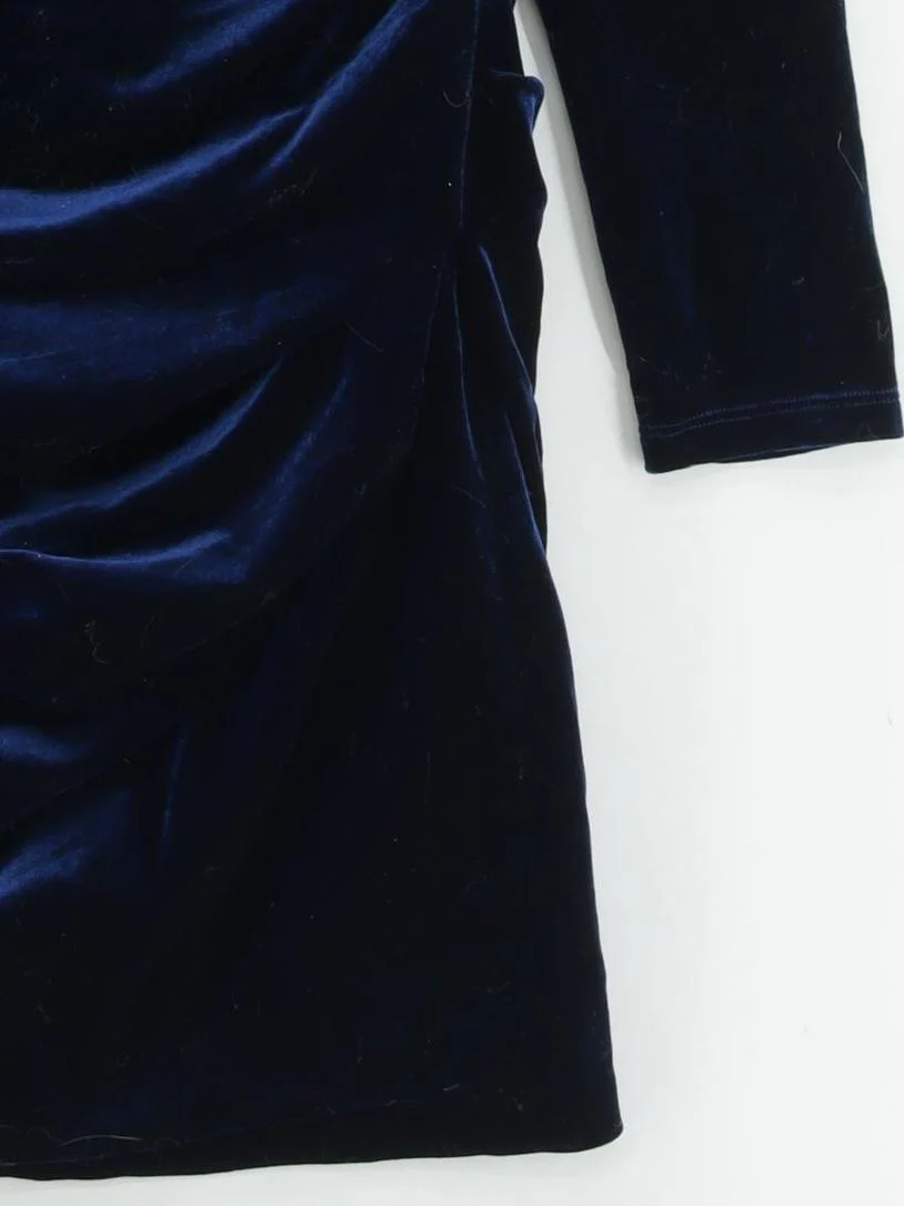Karen Millen Mini Dress UK12 in Blue RRP £129 - Image 4