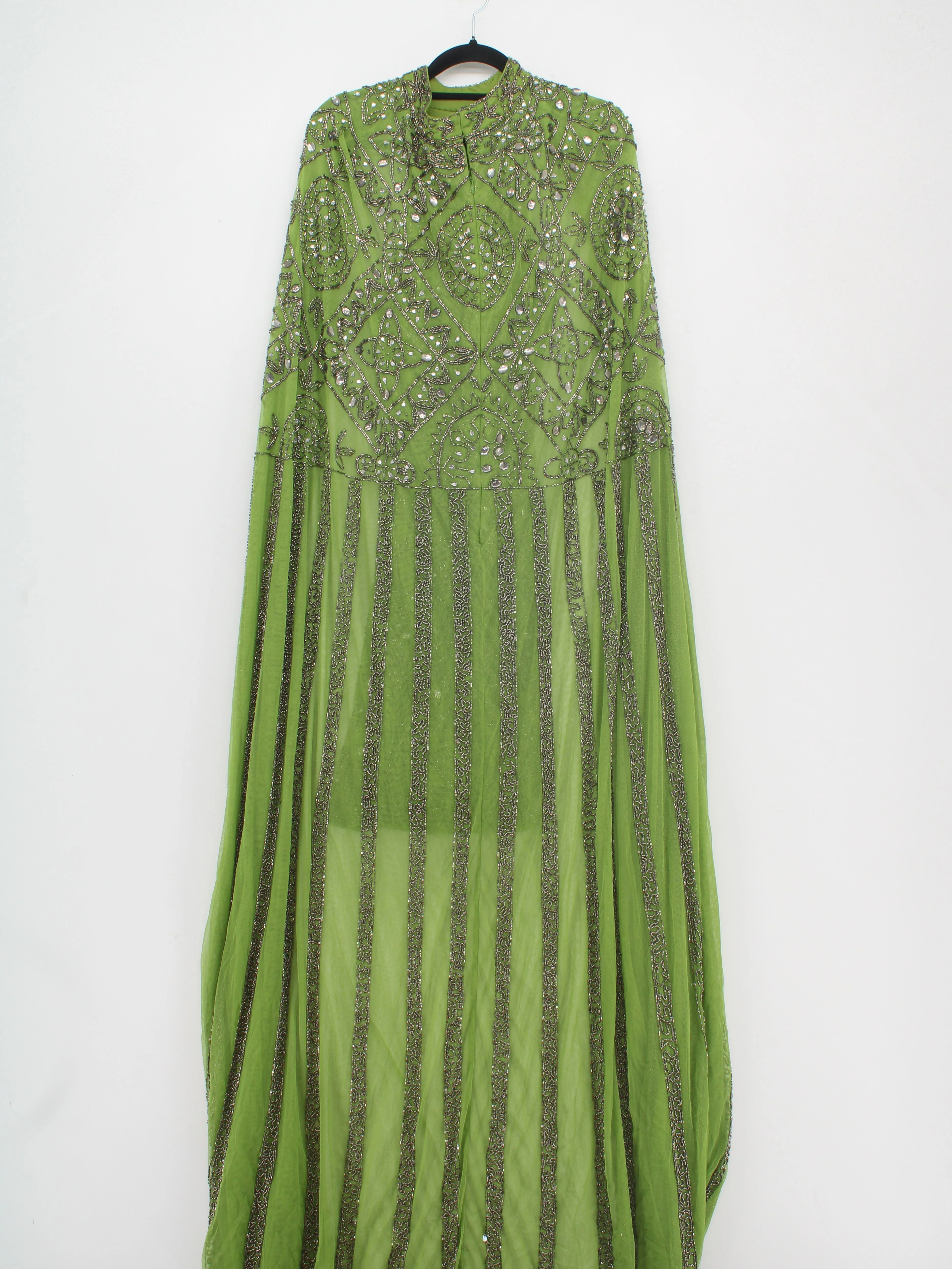 Karen Millen Mini Dress UK12 in Green RRP £359 - Image 2
