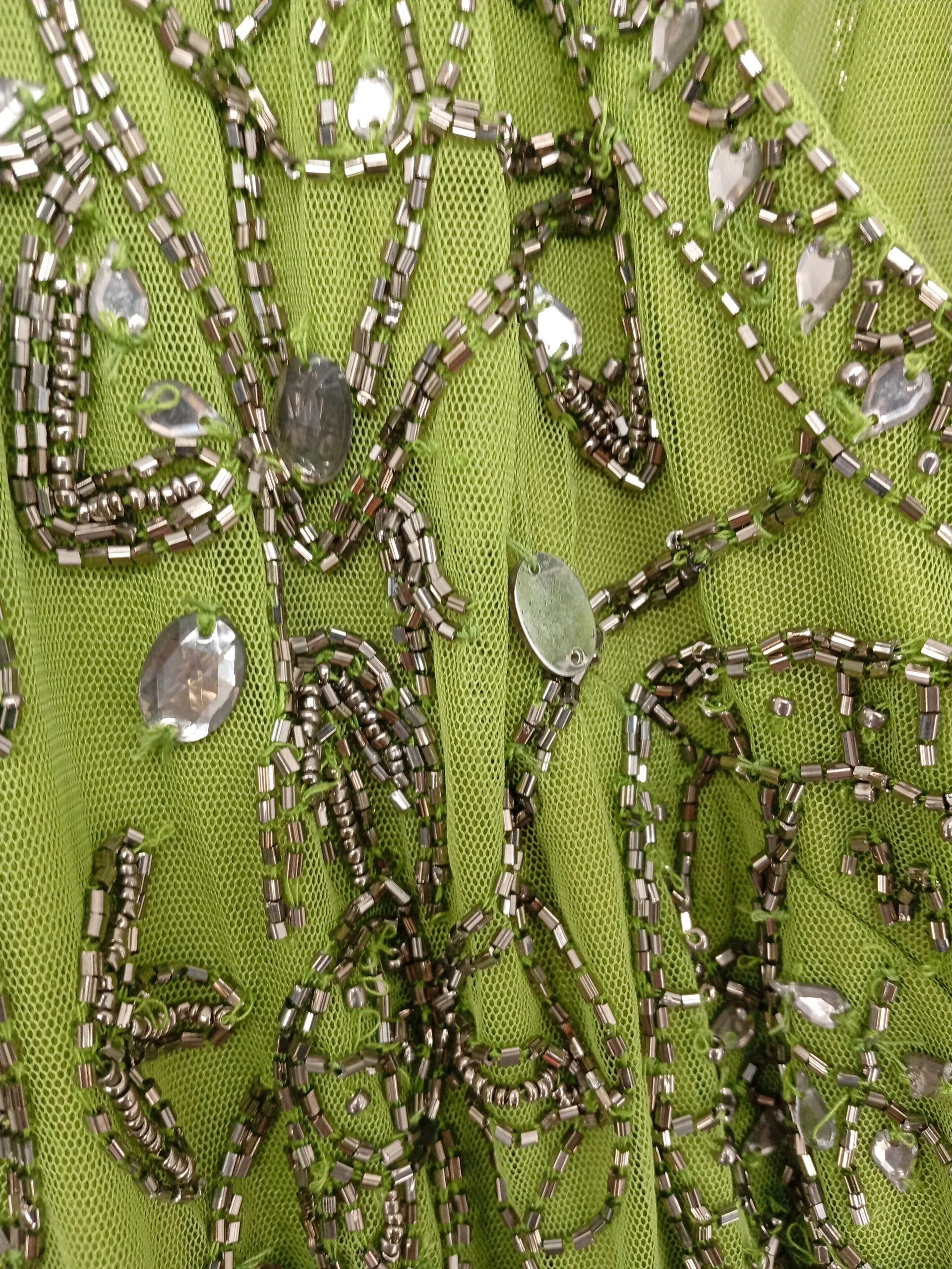Karen Millen Mini Dress UK12 in Green RRP £359 - Image 5