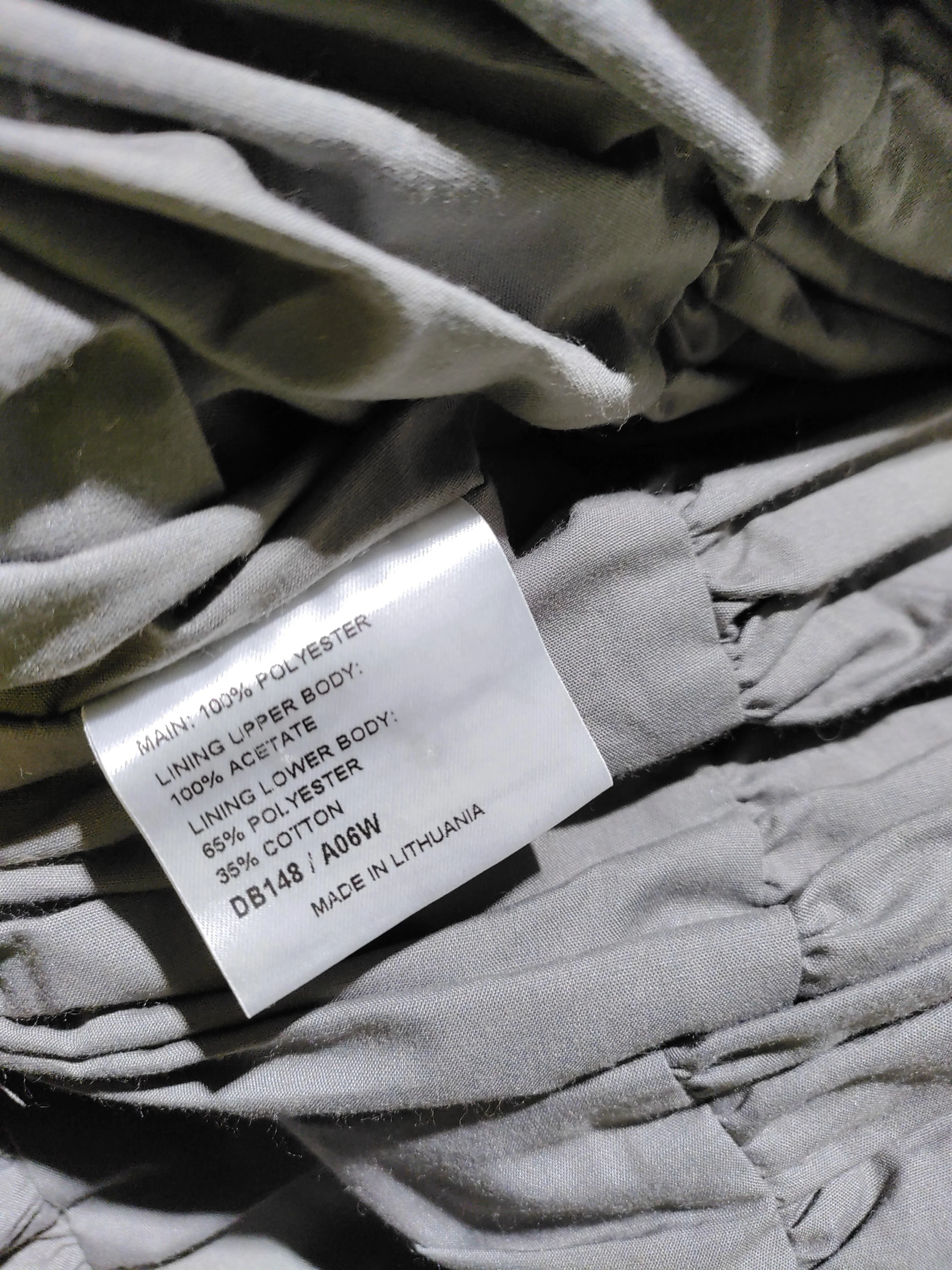 Karen Millen Mini Dress UK12 in Grey - Image 6