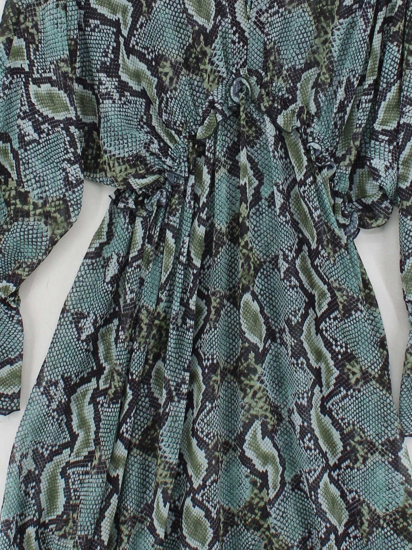 Karen Millen Mini Dress UK12 in Multi - Image 3