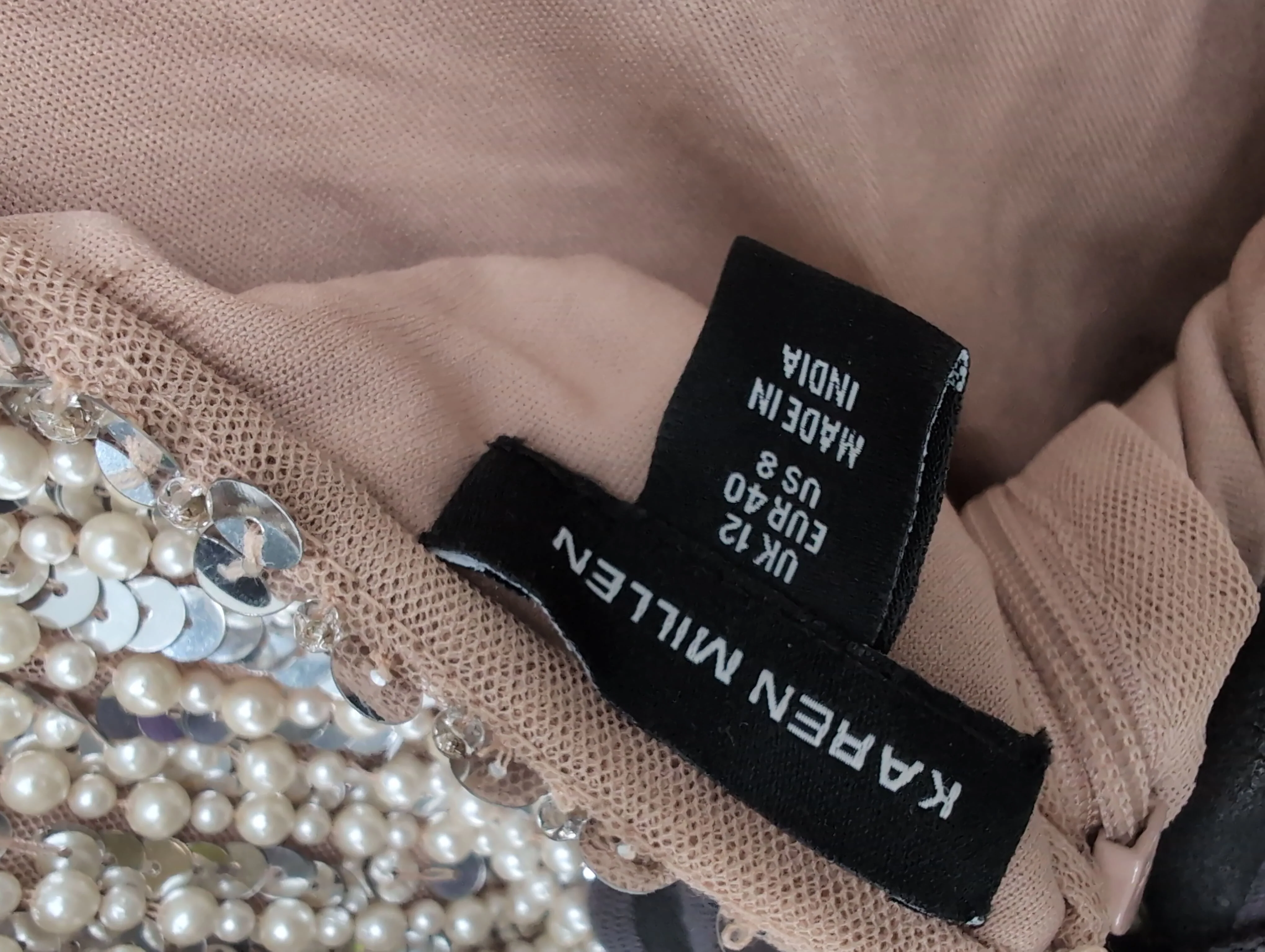 Karen Millen Mini Dress UK12 in Multi RRP £329 - Image 6