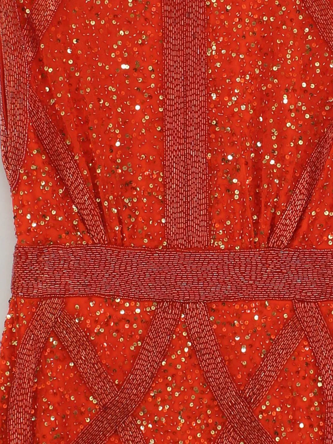 Karen Millen Mini Dress UK12 in Orange RRP £259 - Image 3