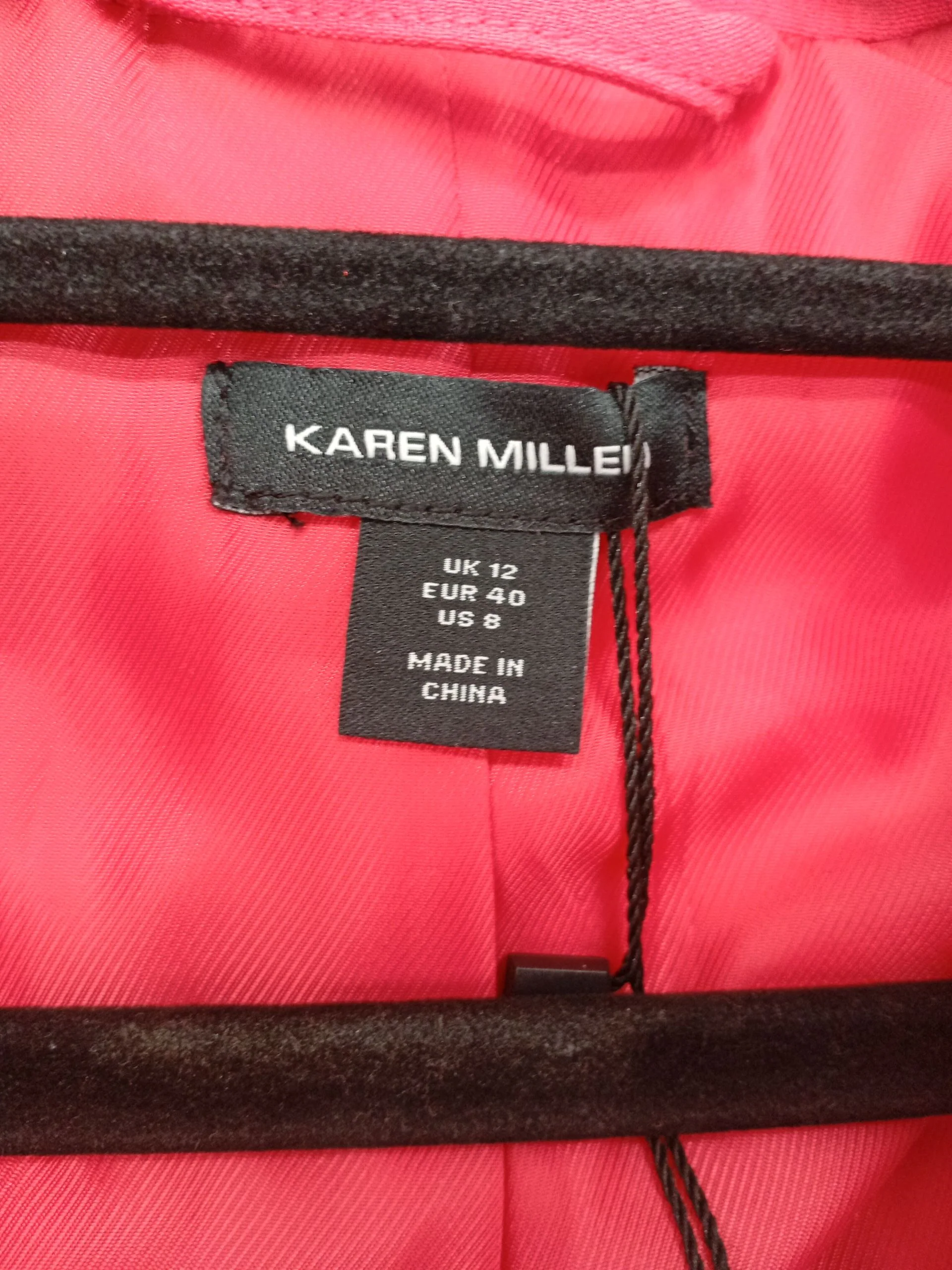 Karen Millen Mini Dress UK12 in Pink RRP £189 - Image 6