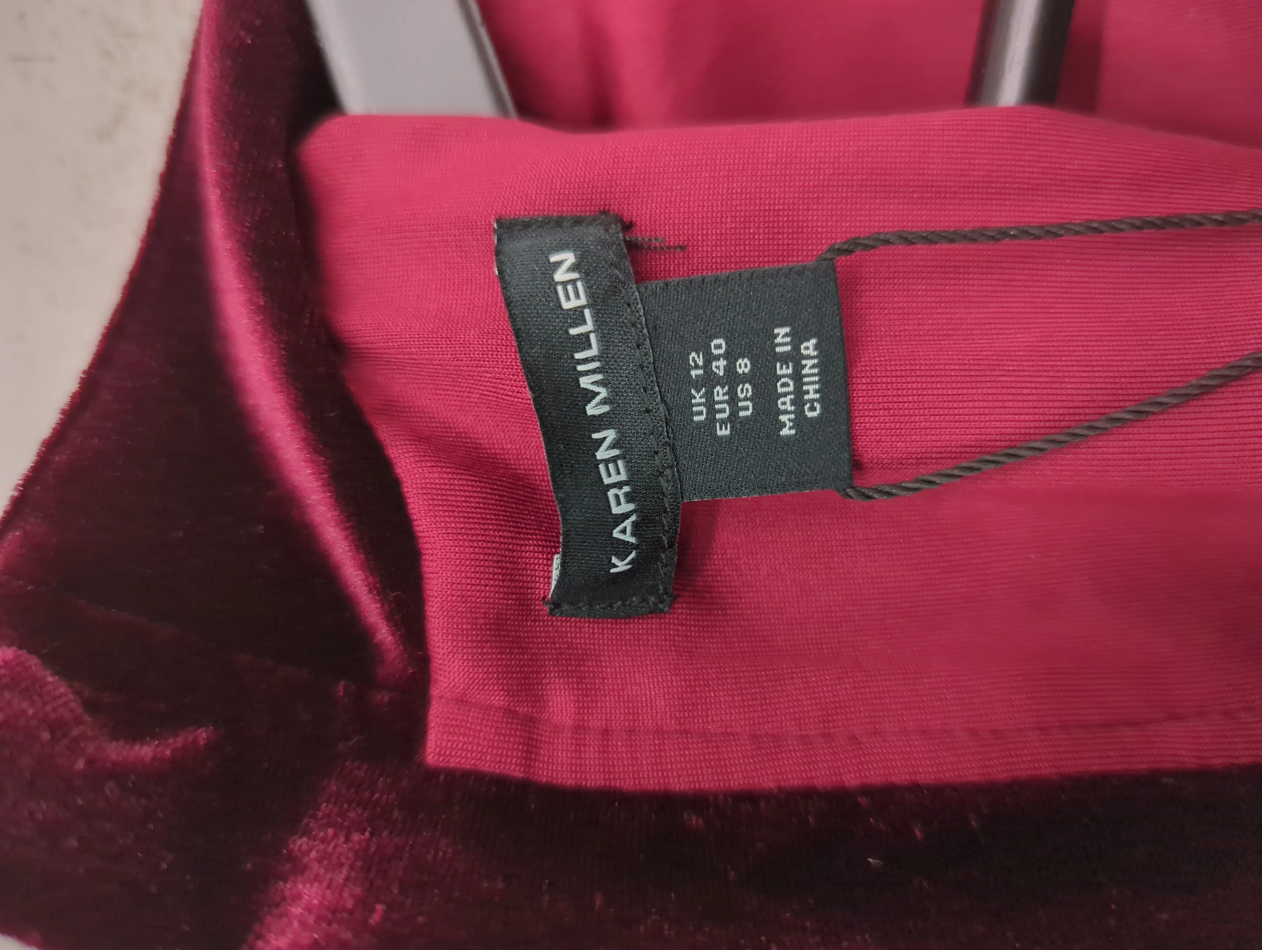 Karen Millen Mini Dress UK12 in Red RRP £129 - Image 5
