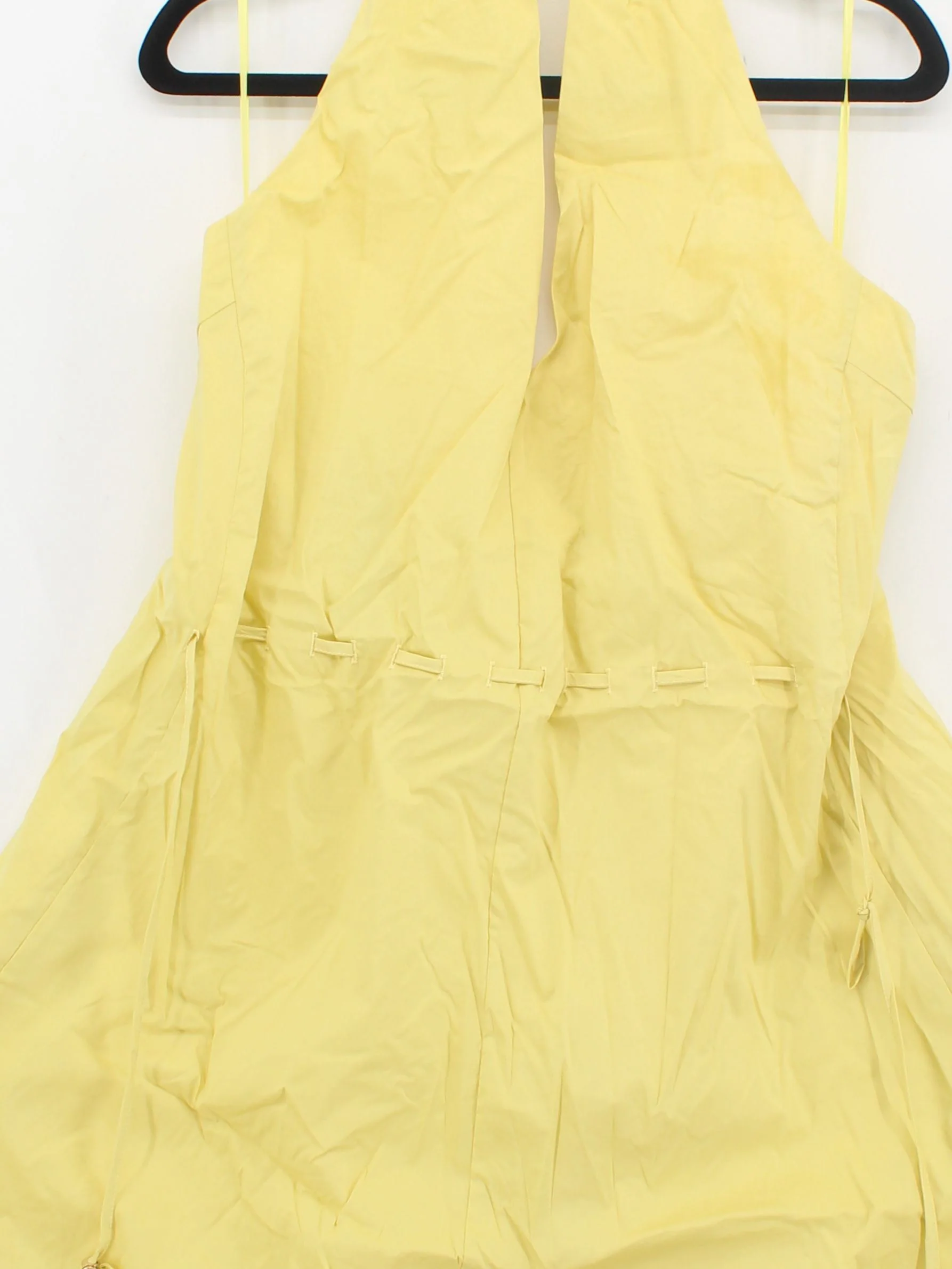 Karen Millen Mini Dress UK12 in Yellow RRP £129 - Image 3
