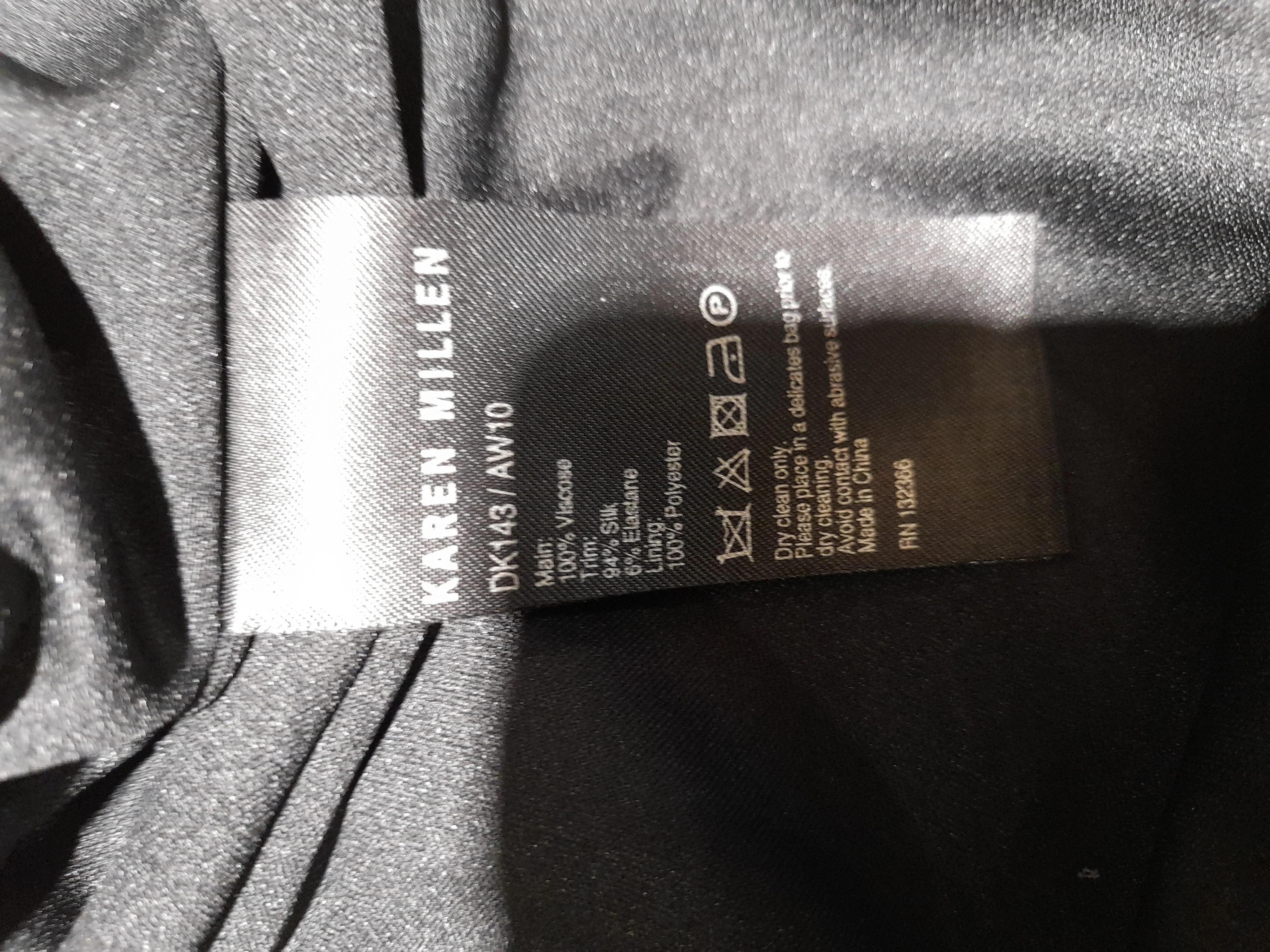 Karen Millen Mini Dress UK14 in Black - Image 6