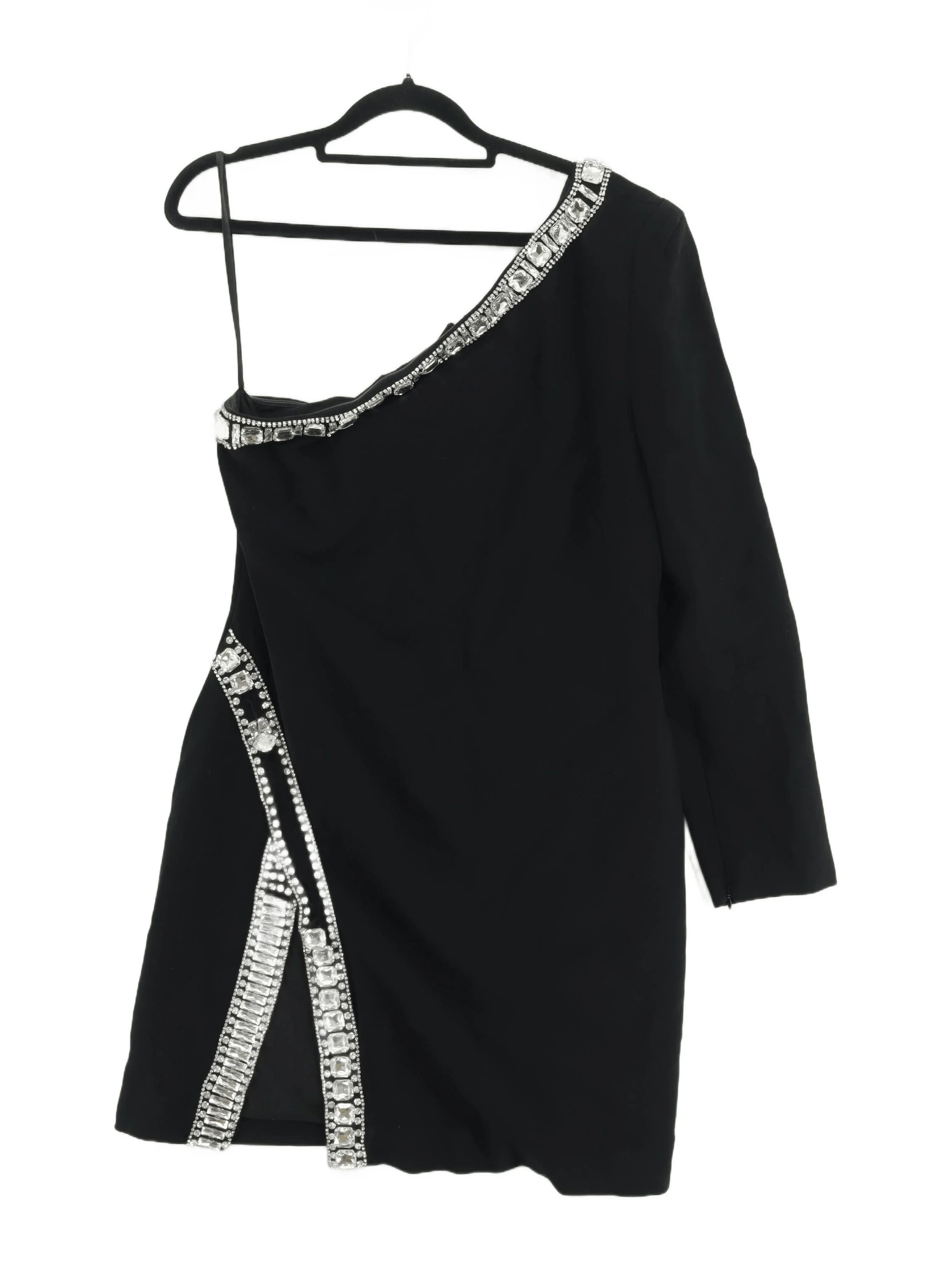 Karen Millen Mini Dress UK14 in Black RRP £239