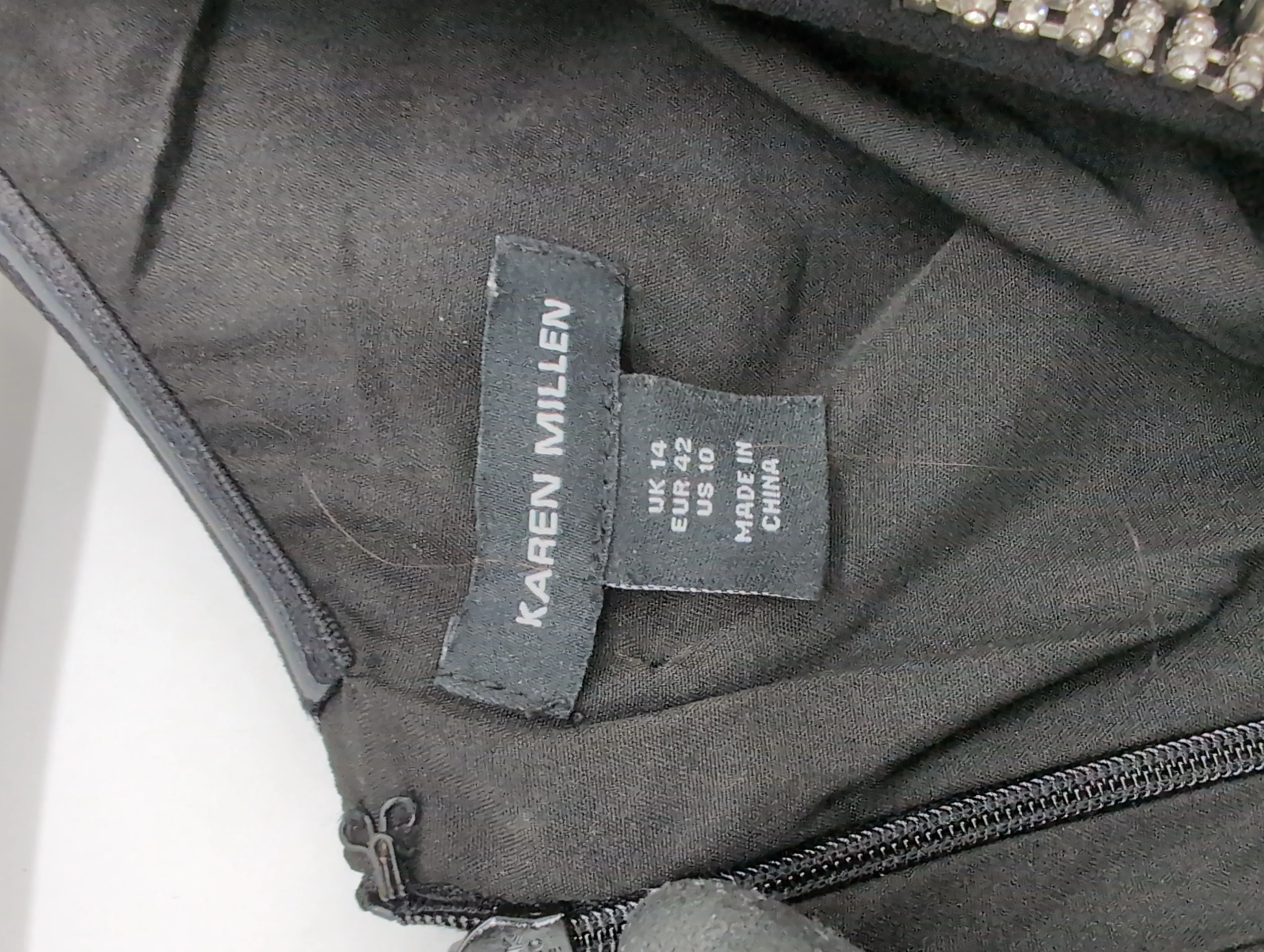 Karen Millen Mini Dress UK14 in Black RRP £239 - Image 6