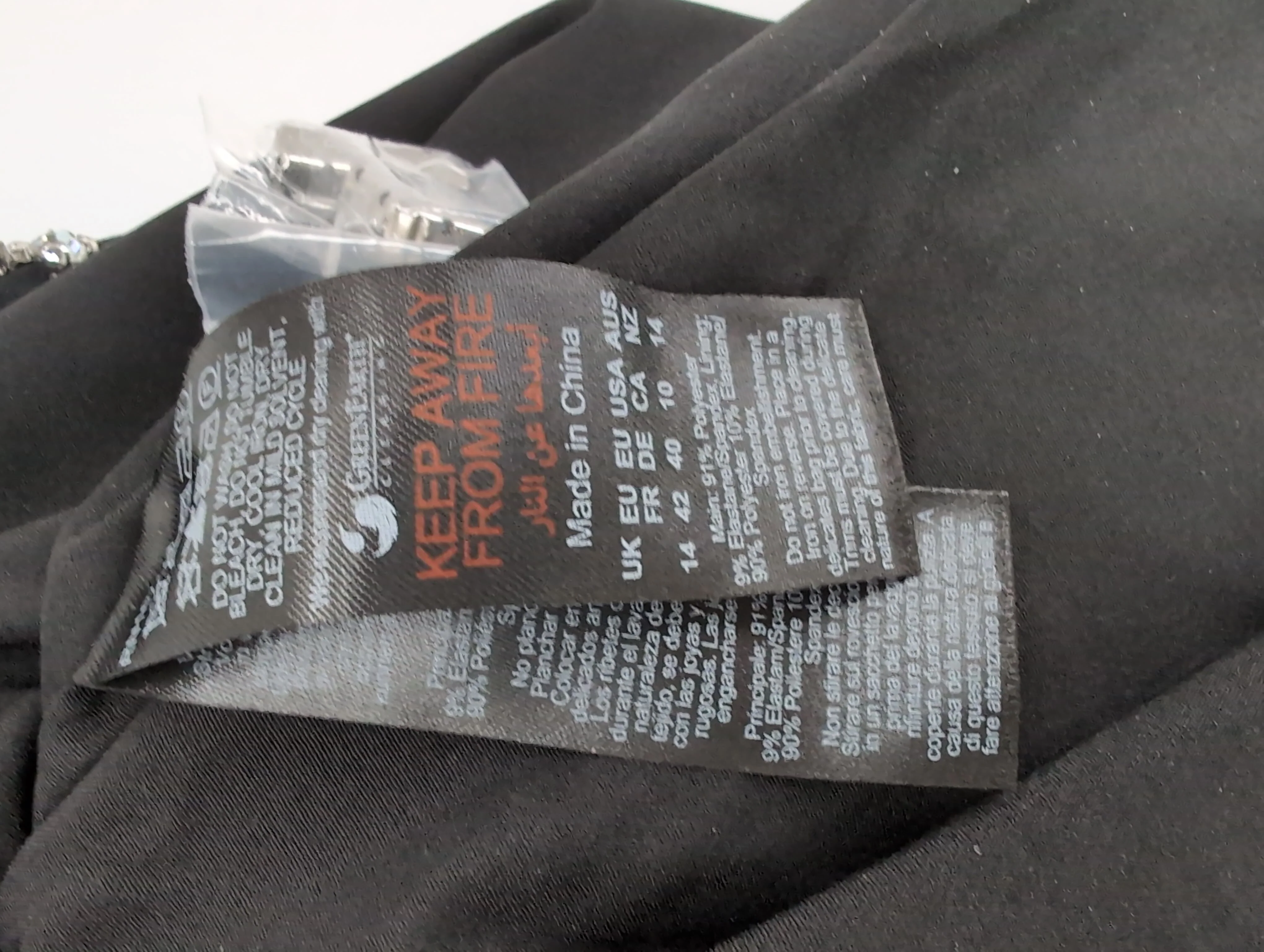 Karen Millen Mini Dress UK14 in Black RRP £239 - Image 7