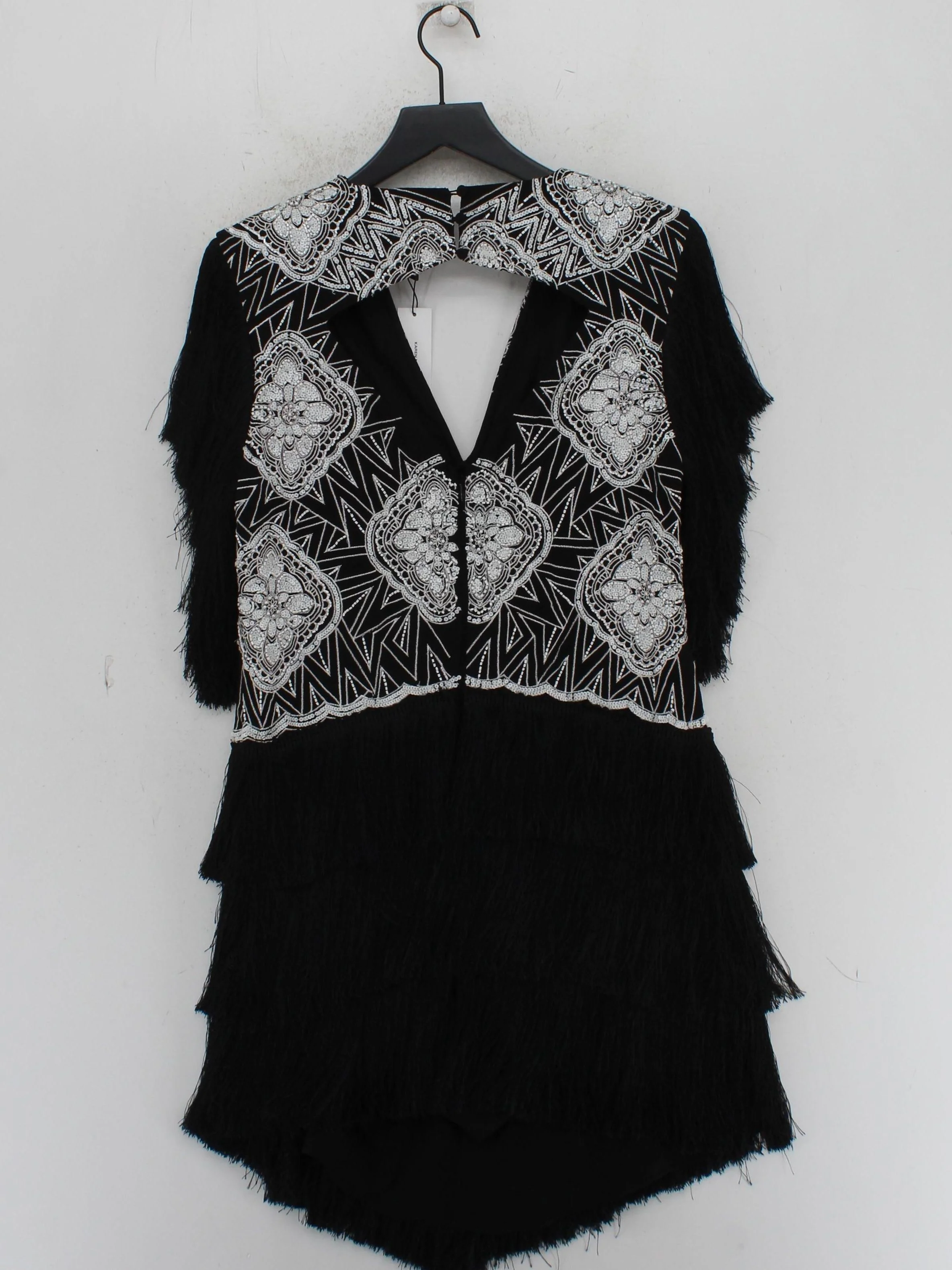 Karen Millen Mini Dress UK14 in Black RRP £379 - Image 2