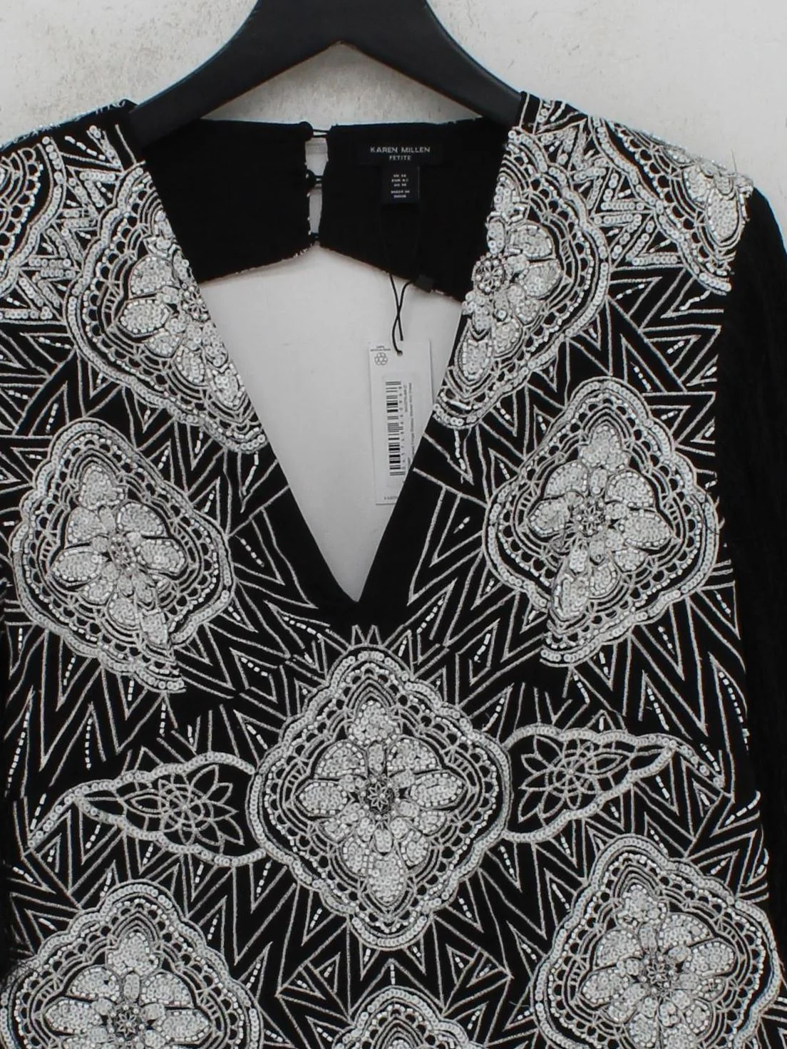 Karen Millen Mini Dress UK14 in Black RRP £379 - Image 3