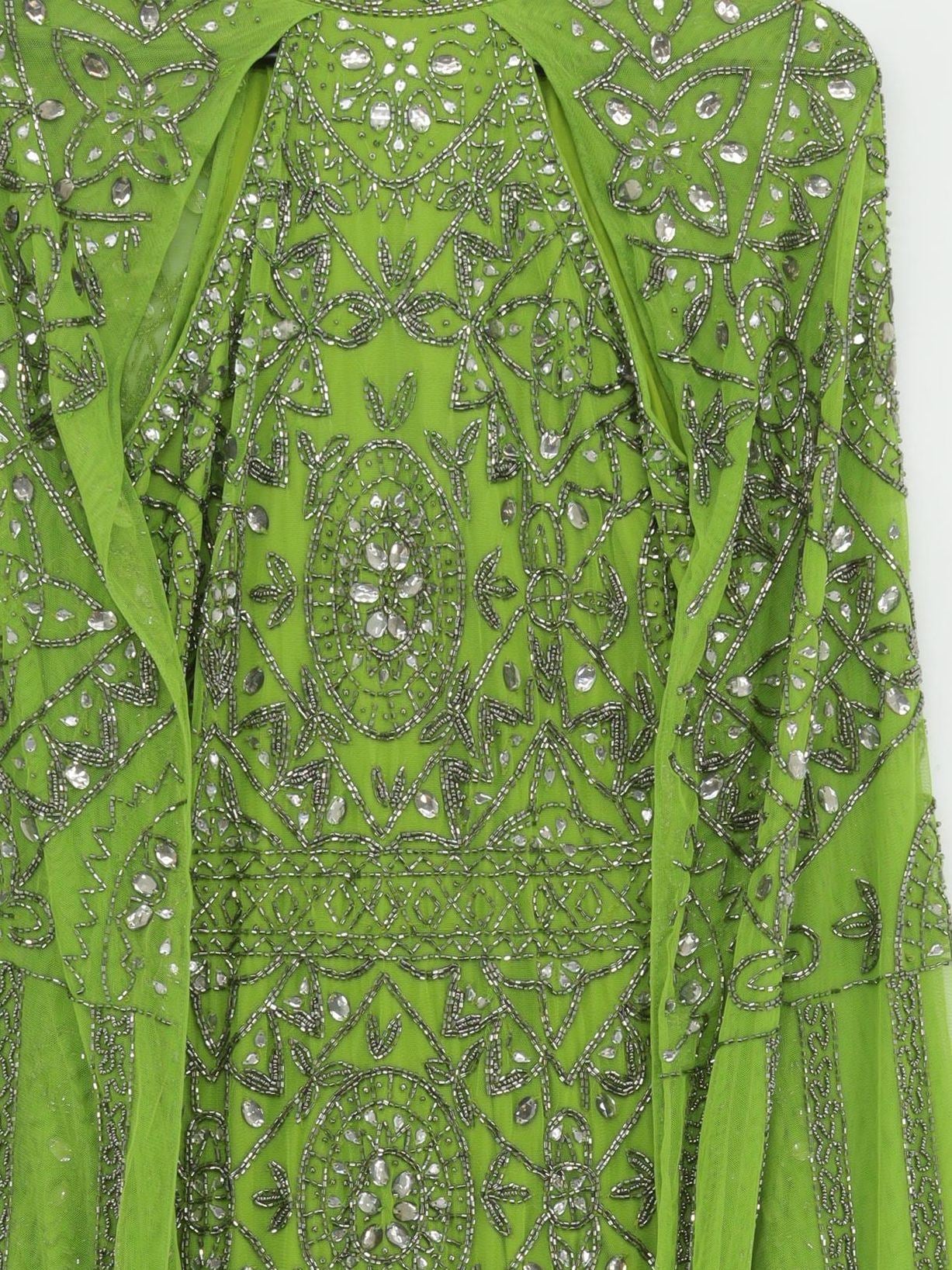 Karen Millen Mini Dress UK14 in Green RRP £359 - Image 3