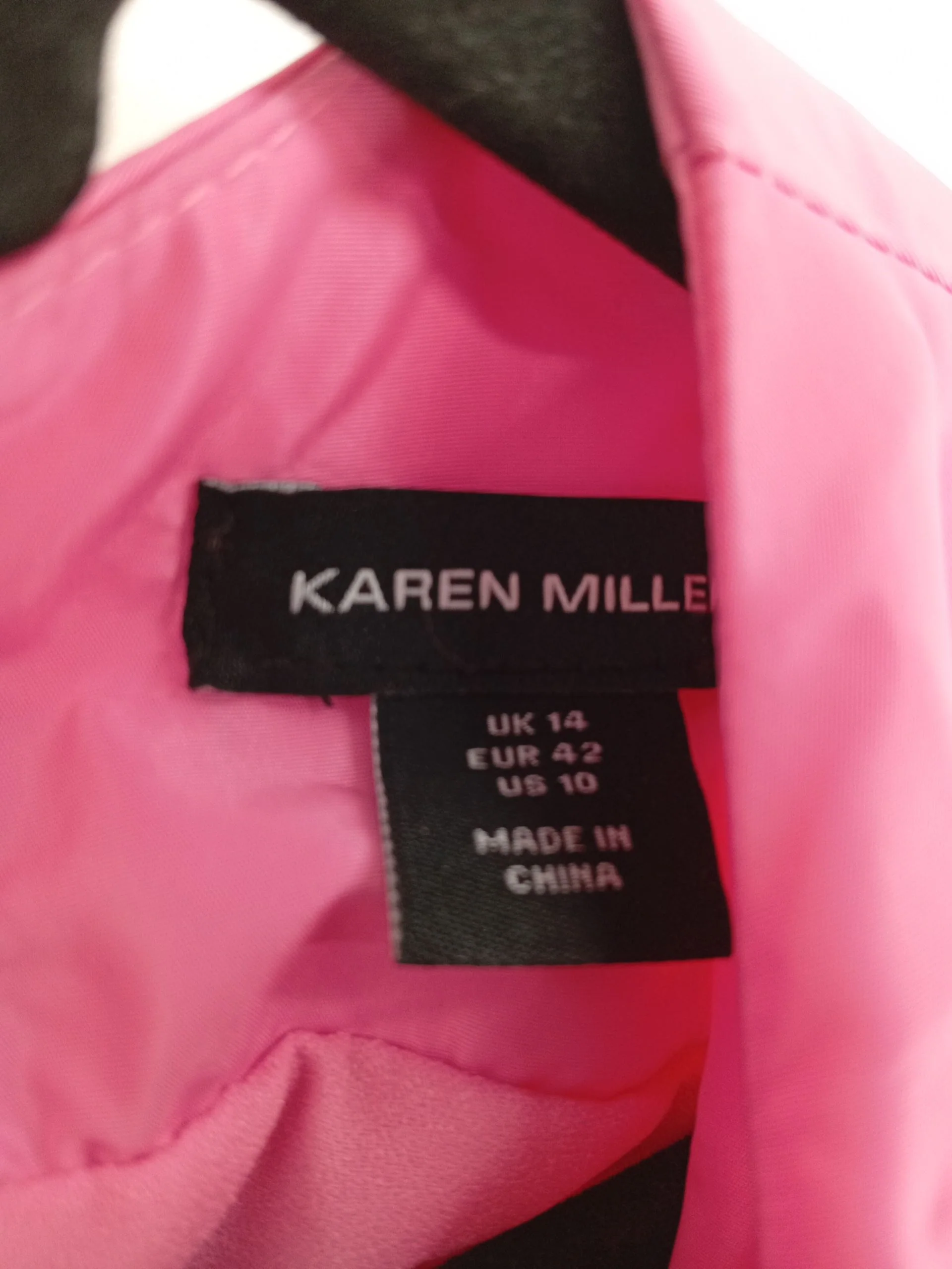 Karen Millen Mini Dress UK14 in Pink RRP £189 - Image 5