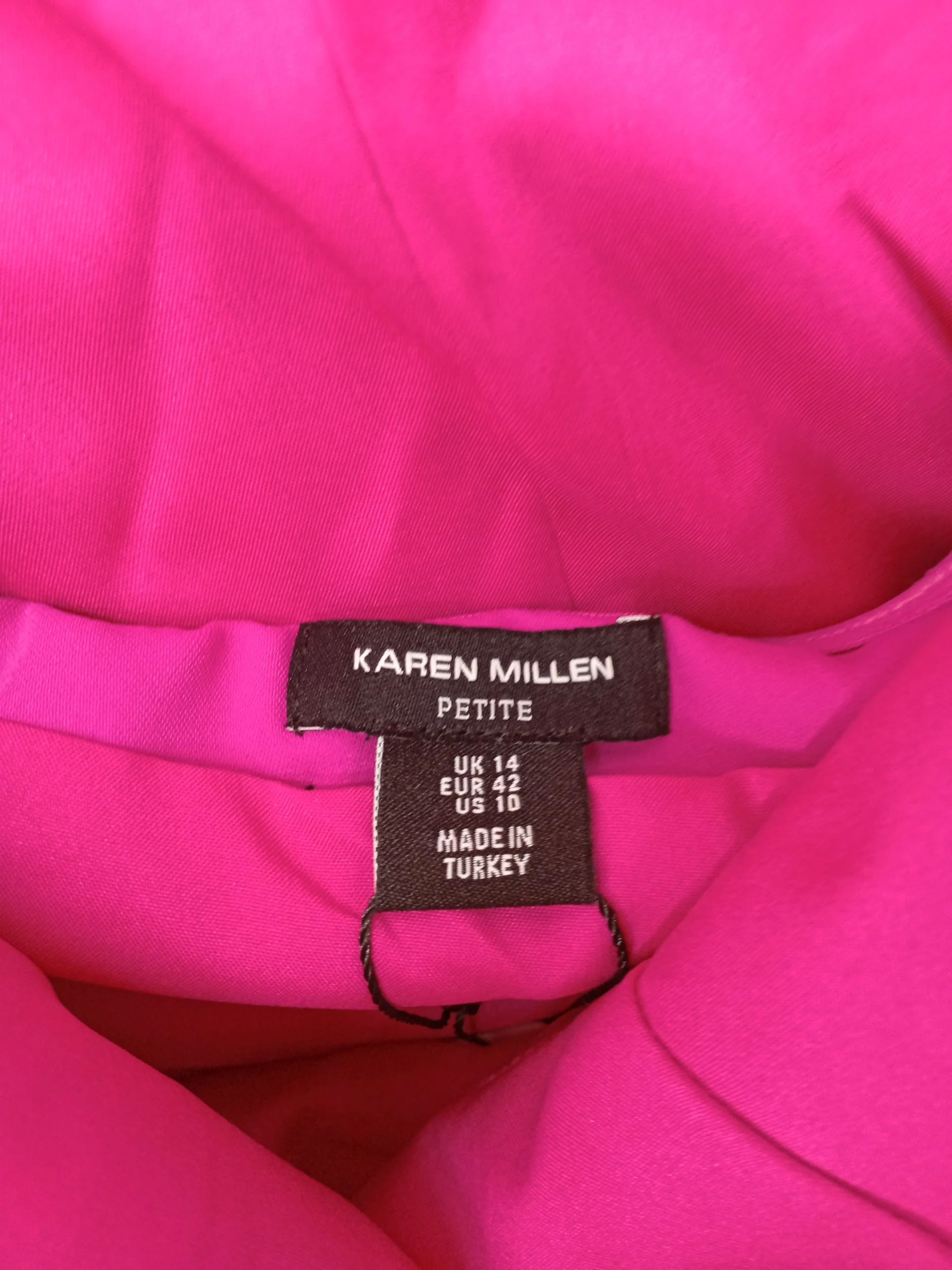 Karen Millen Mini Dress UK14 in Pink RRP £209 - Image 6