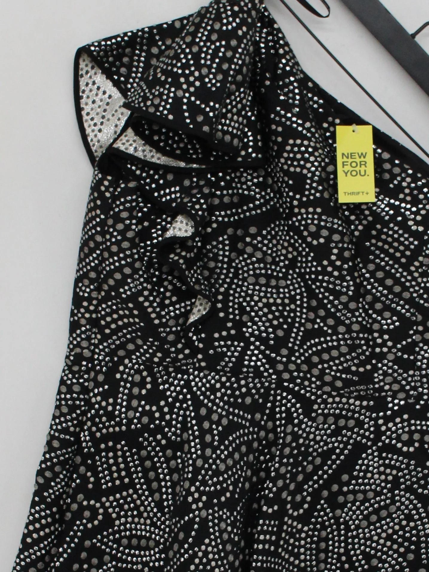 Karen Millen Mini Dress UK16 in Black - Image 3